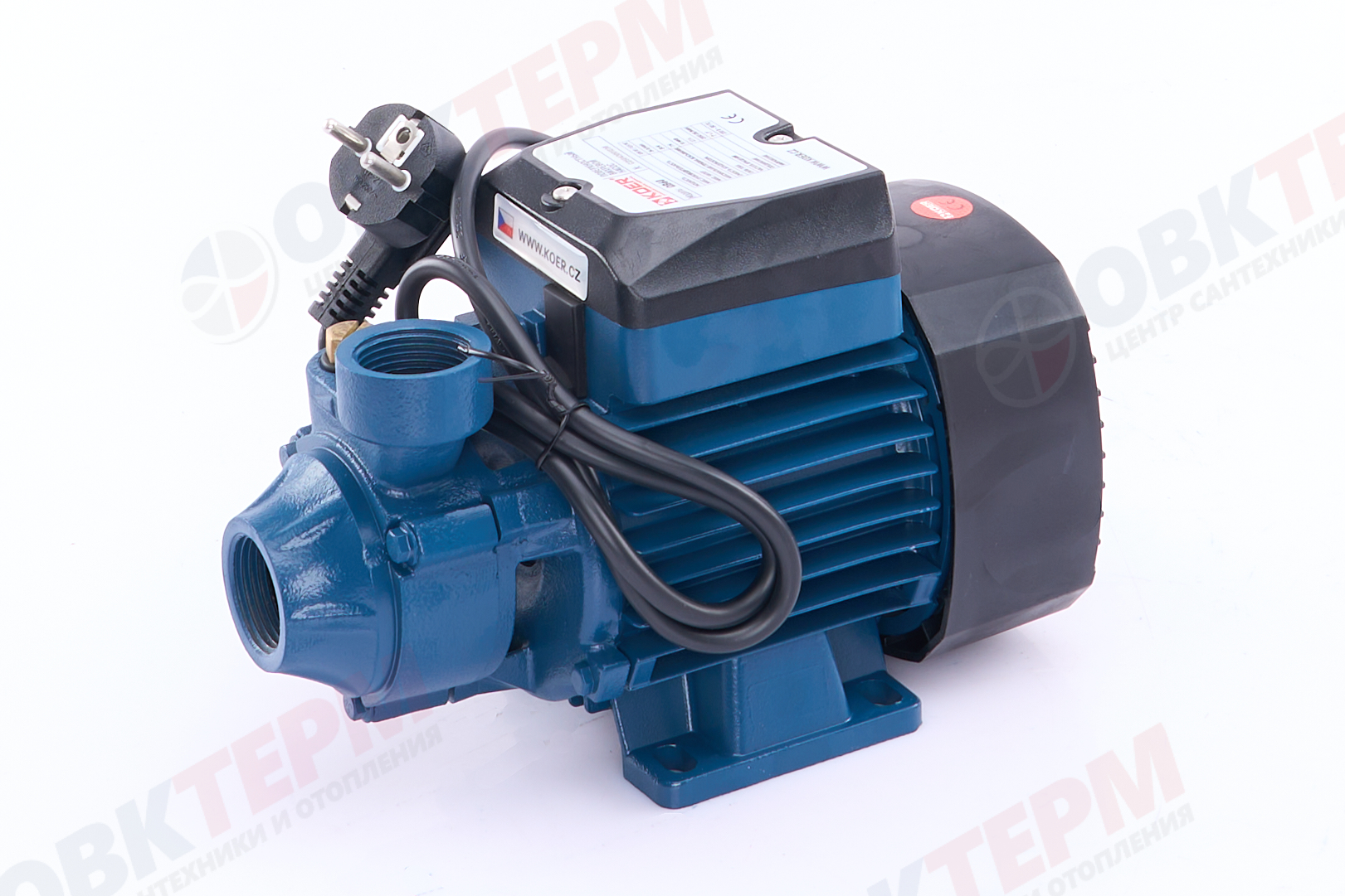 Насос вихревой  QB 60     KOER  (0,37кВт/34л.м./36м.) - Изображение №2