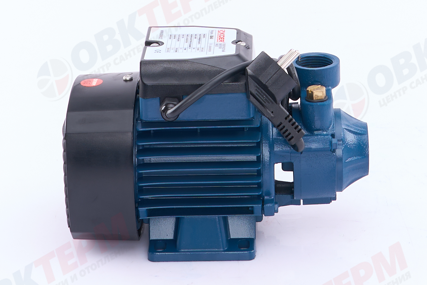 Насос вихревой  QB 60     KOER  (0,37кВт/34л.м./36м.) - миниатюра №6