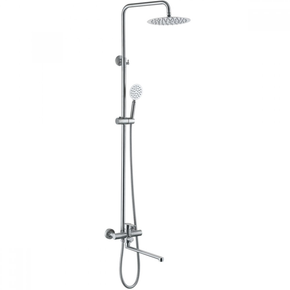 Душ/система нерж/сталь ZERIX DAX-006-J-35 cm (6 шт/ящ) - Изображение №1