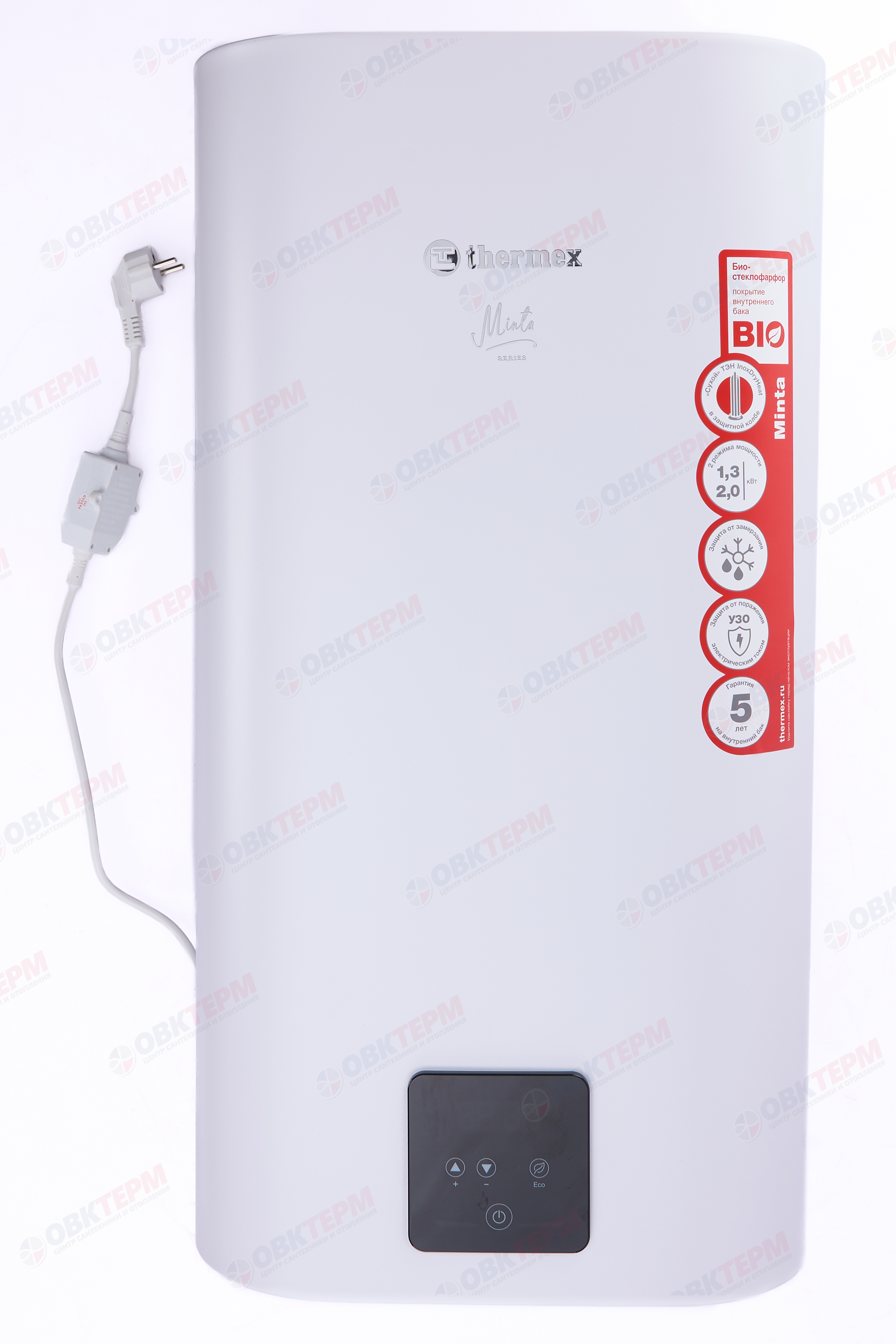 Водонагреватель электрический бытовой THERMEX Minta  50 V (сухой) - Изображение №2