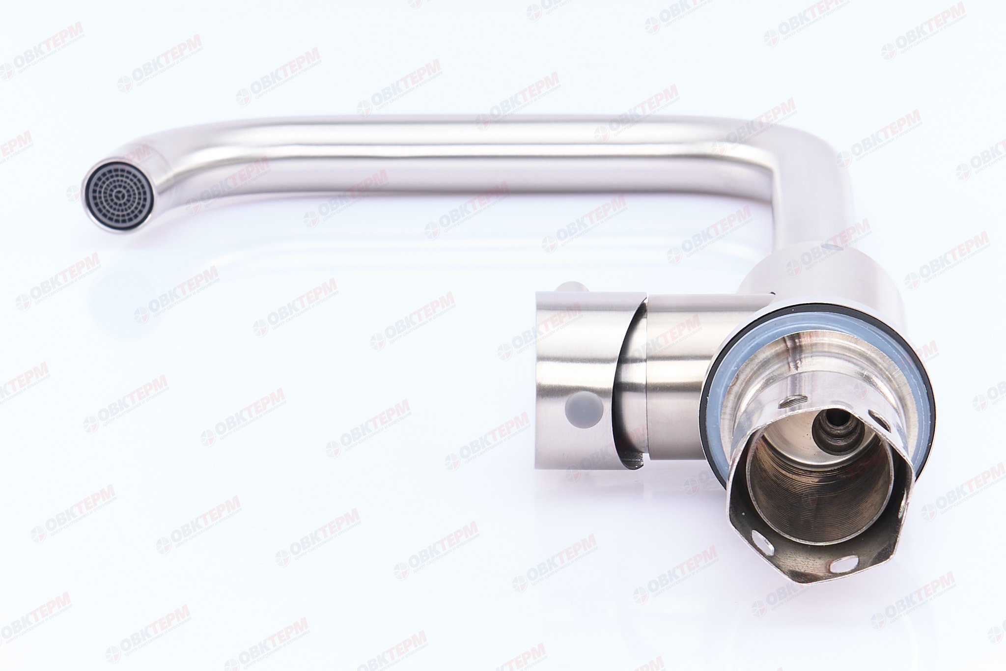 Смеситель д/кухни нерж/сталь CHAMPION SUS-011-G(N) SUS304 (без подводки) (10 шт/ящ) - Изображение №4