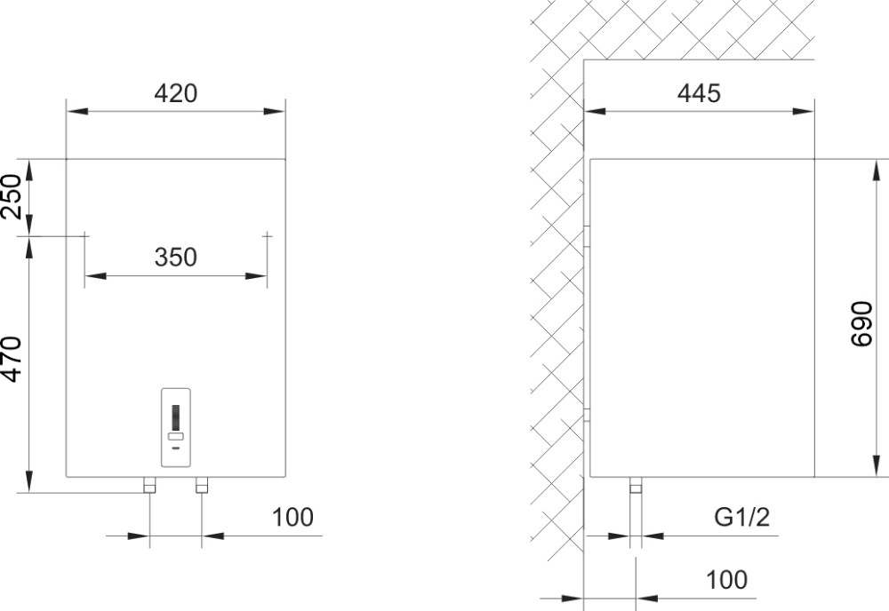 Бойлер   Gorenje  OGBS  50  SMSB6 - Изображение №3