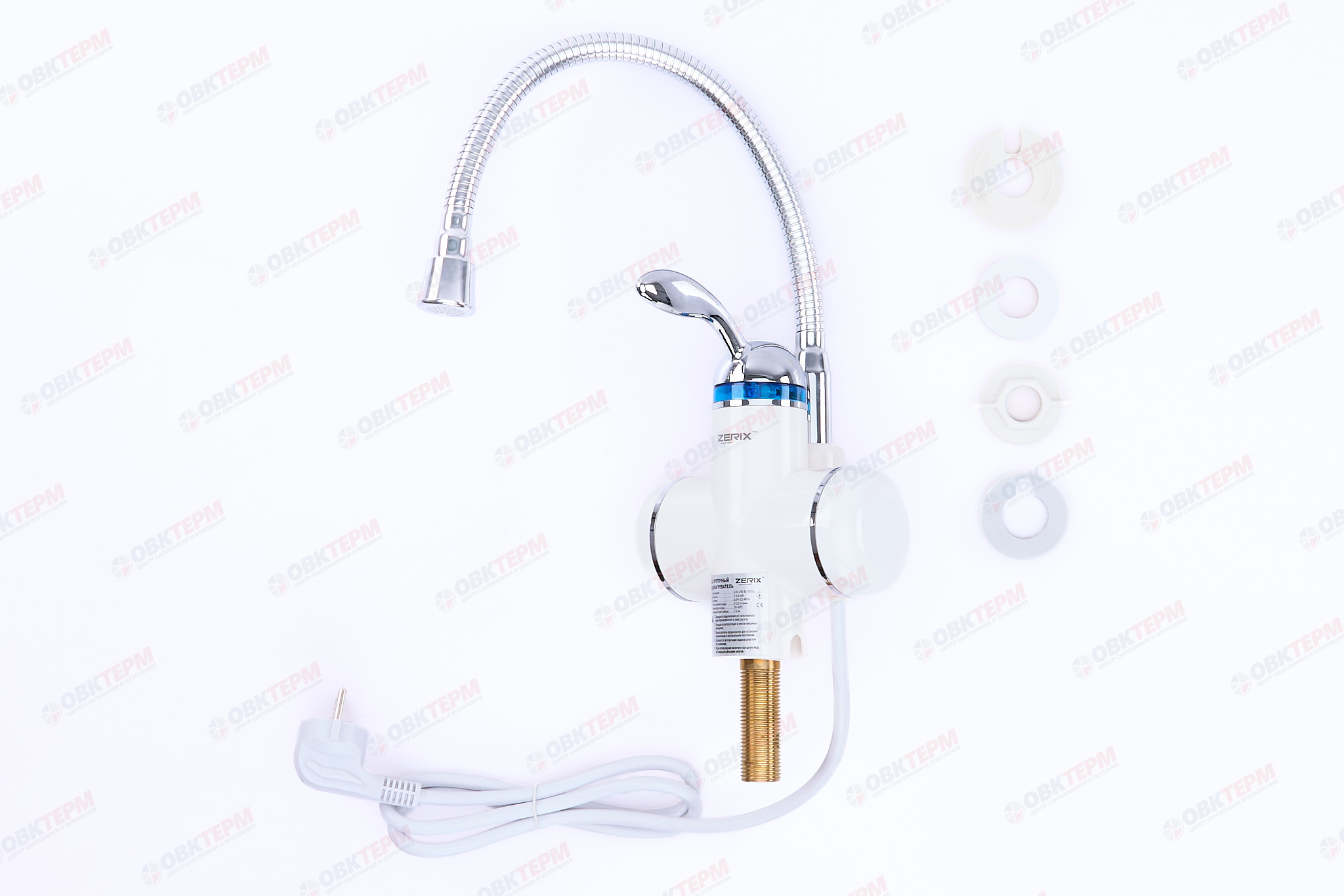 Водонагреватель на мойку ZERIX ELW01-F /рефлектор/3 kW  (12шт/уп) - Изображение №3