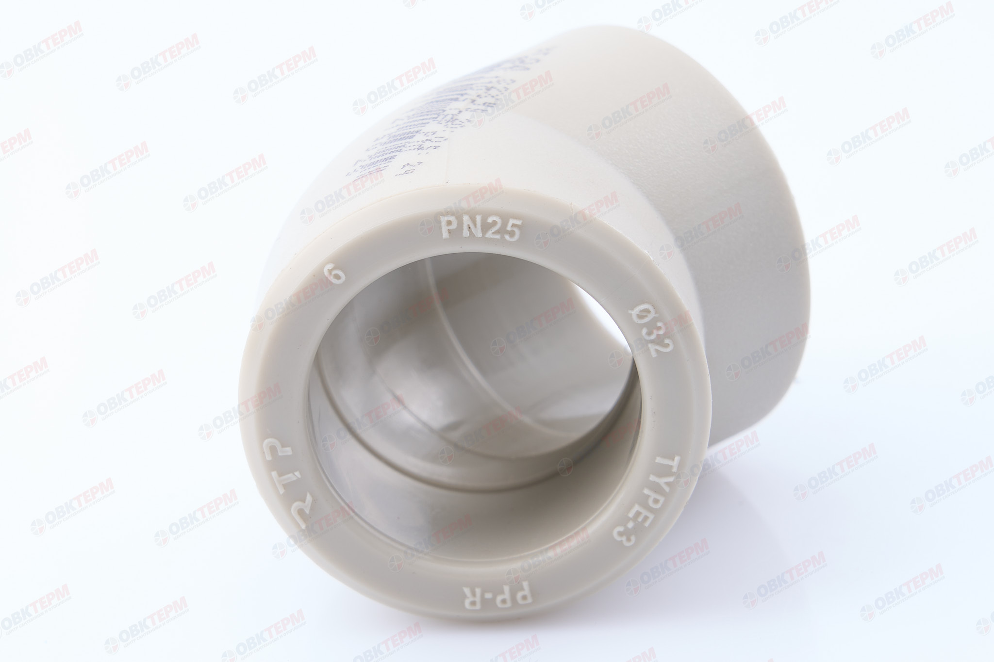 Угол  45*  32    СЕРЫЙ PP-R     (RTP)    (150/25) - Изображение №3