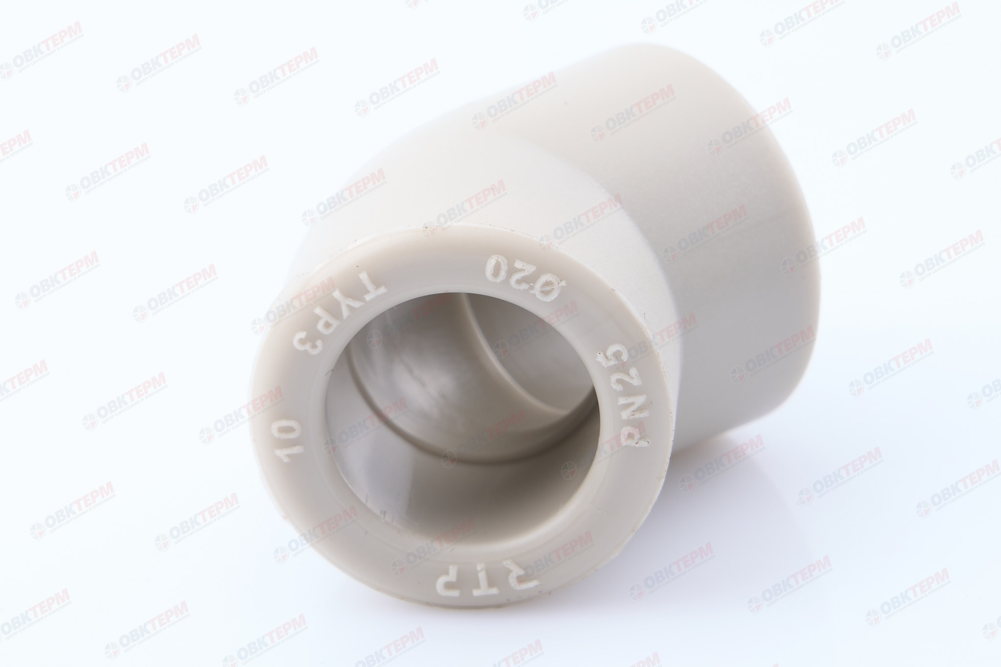 Угол  45*  20    СЕРЫЙ PP-R     (RTP)    (525/75) - Изображение №3