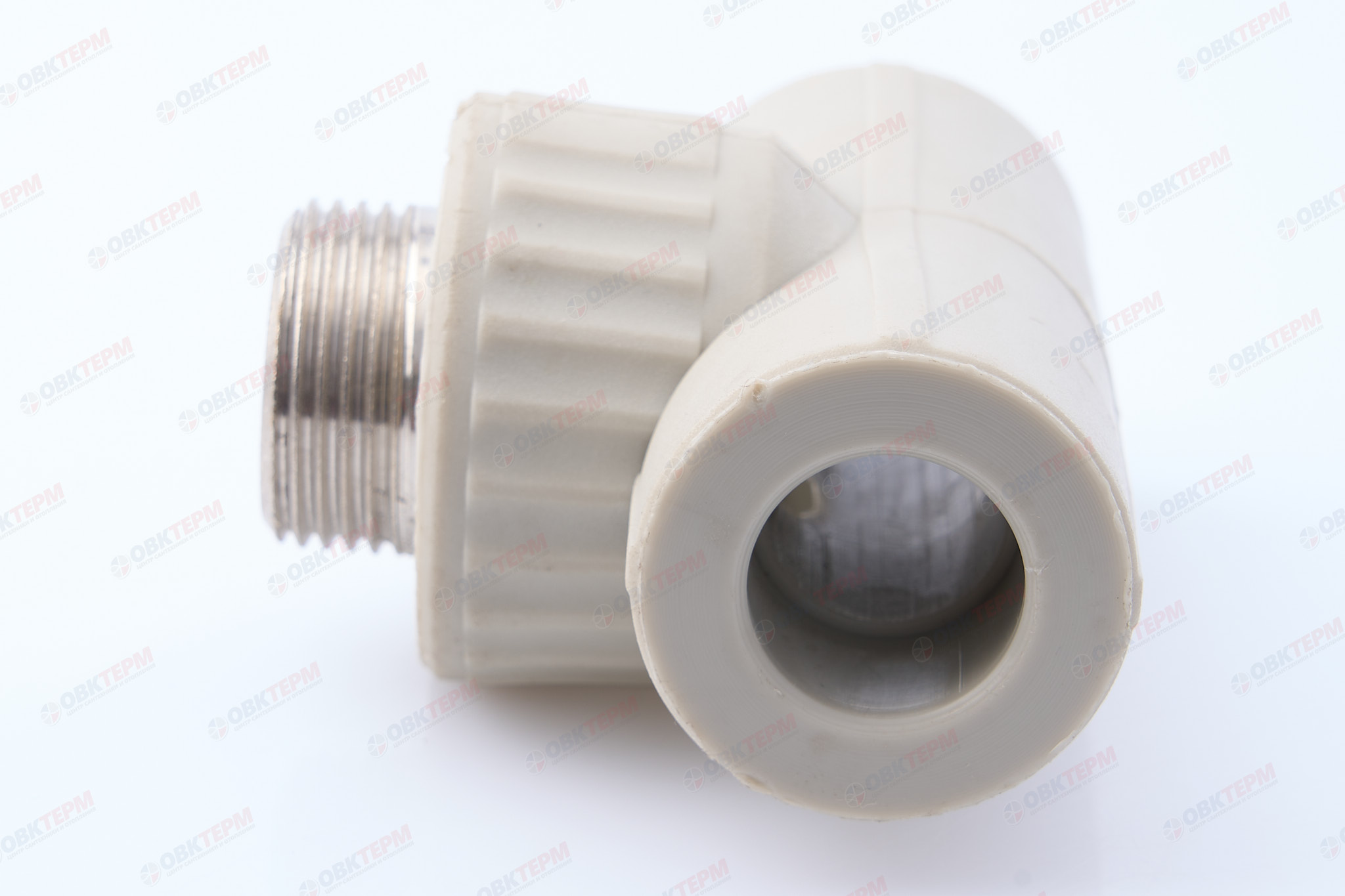 Тройник с МРН 20 * 3/4" * 20     (PP-R СЕРЫЙ  РОССИЯ)      (110/10) - Изображение №4