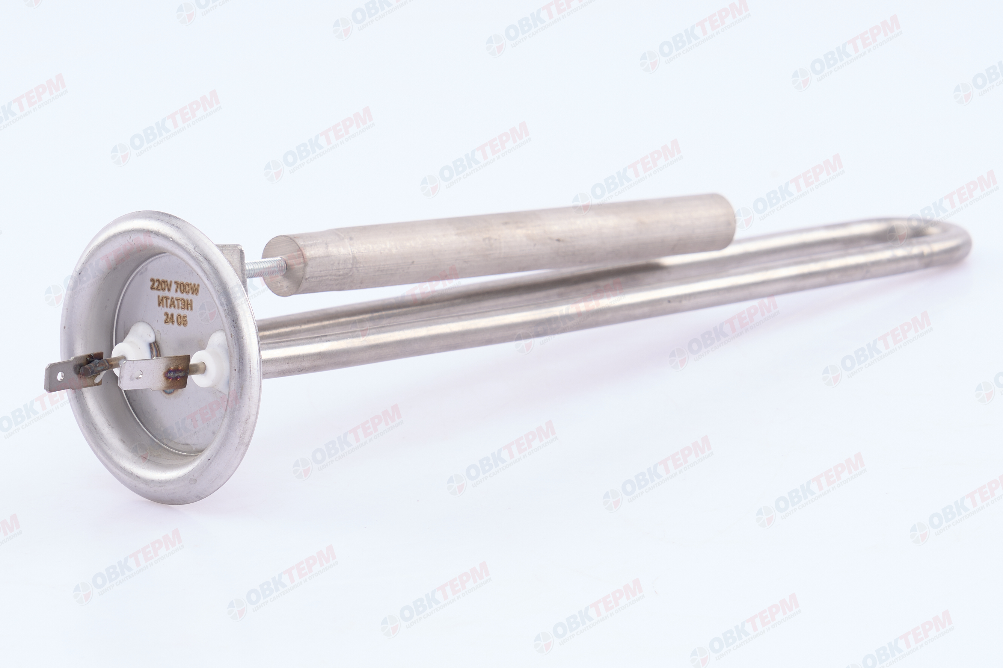 Нагревательный элемент RF 0,7 кВт (нерж) L245мм D64мм с анодом М4 Thermex - Изображение №1