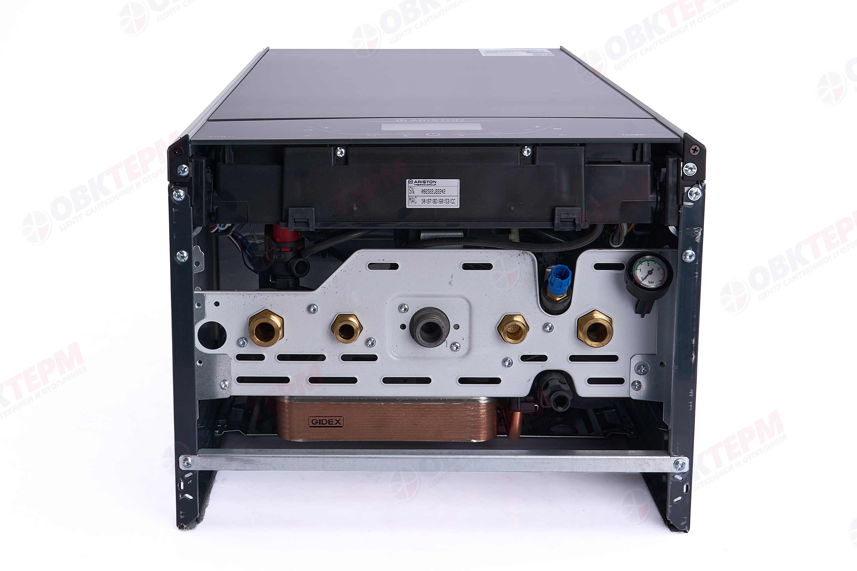 Котел газовый Ariston ALTEAS  XC 24 FF NG (24 кВт, 16,2 л/мин, 2-х конт, медный, турбо, без трубы) - миниатюра №9