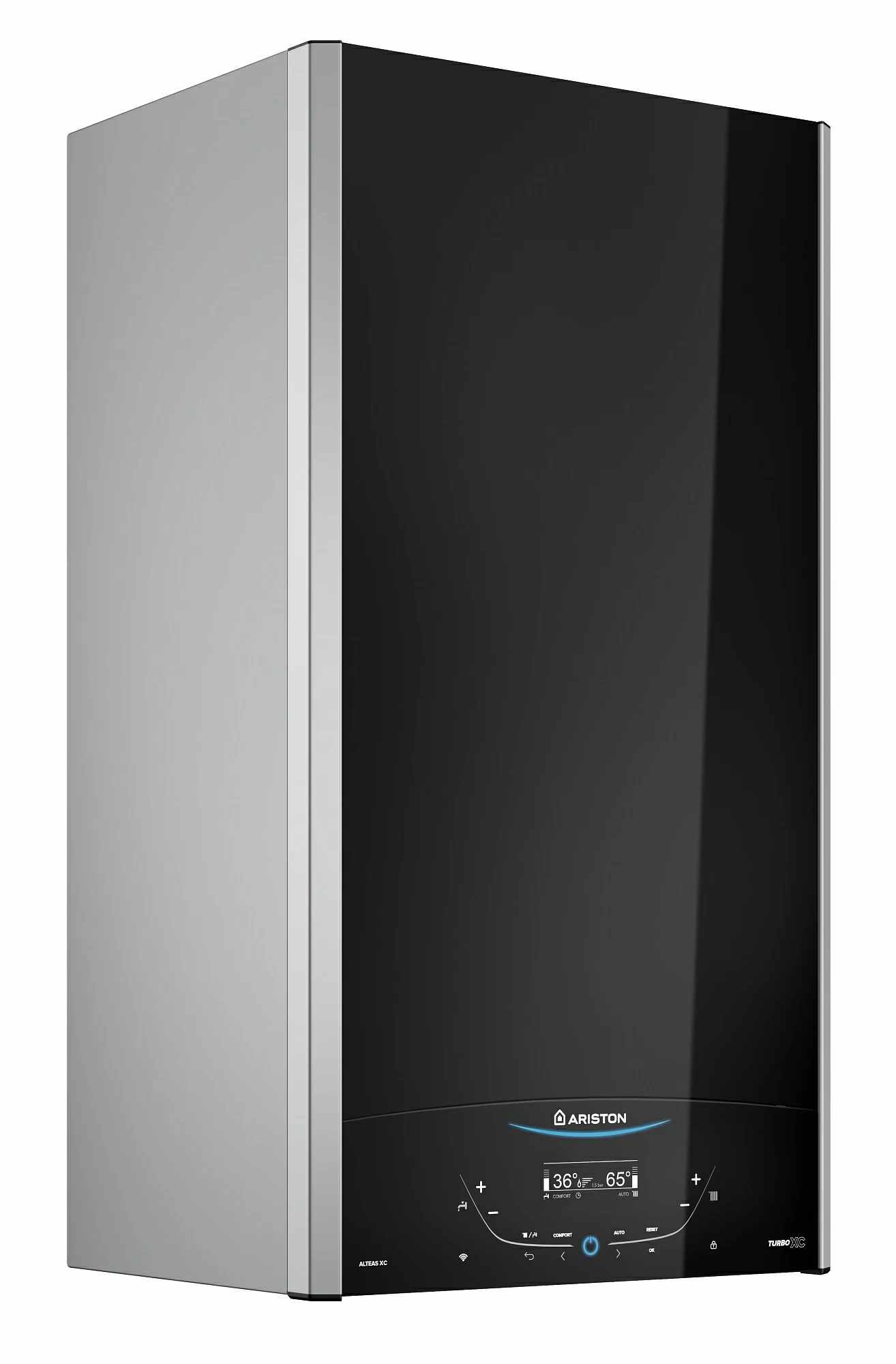 Котел газовый Ariston ALTEAS  XC 24 FF NG (24 кВт, 16,2 л/мин, 2-х конт, медный, турбо, без трубы) - Изображение №1
