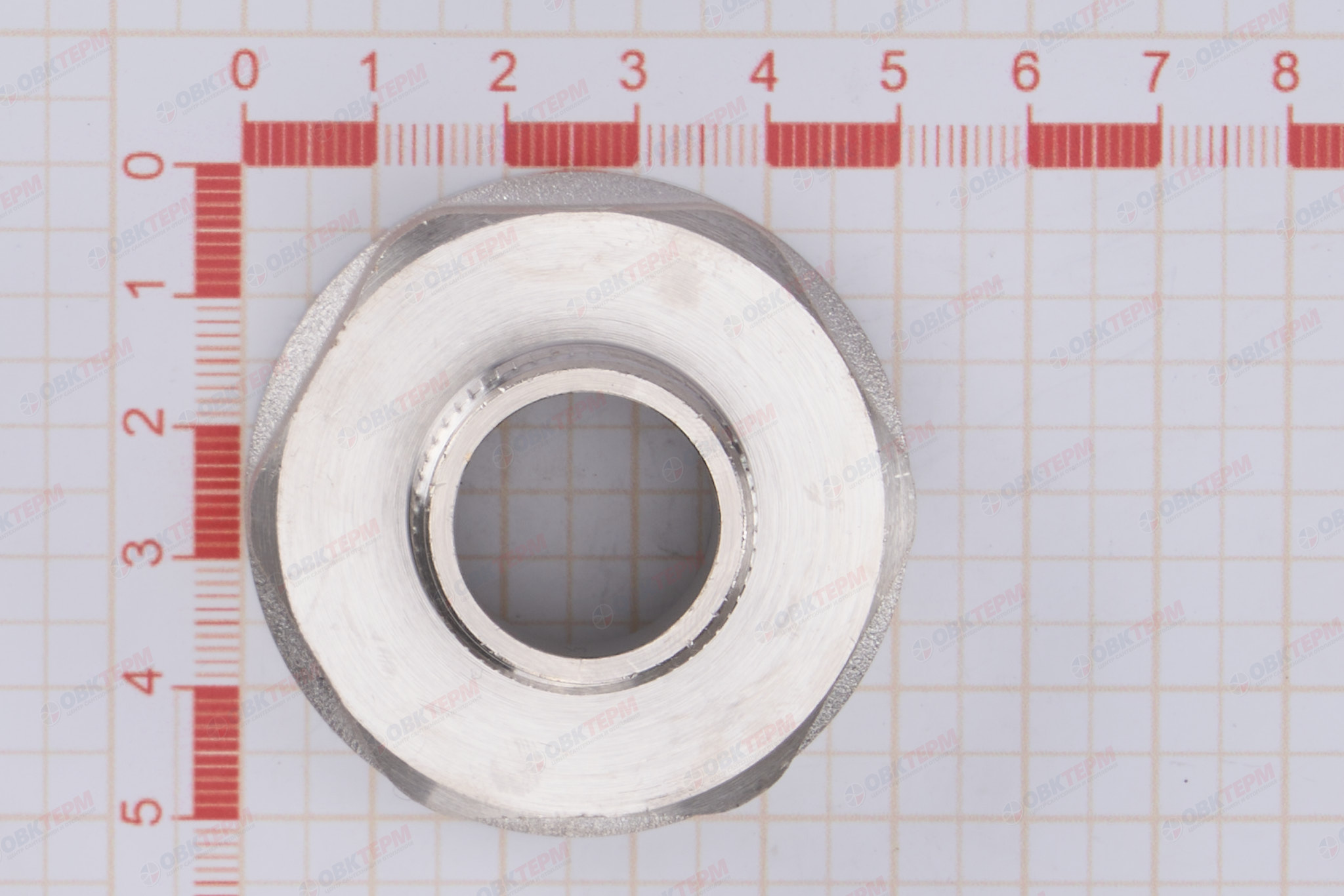 Переходник  1 1/4" -  3/4"  Никель ZEISSLER                   (100/5) - Изображение №4