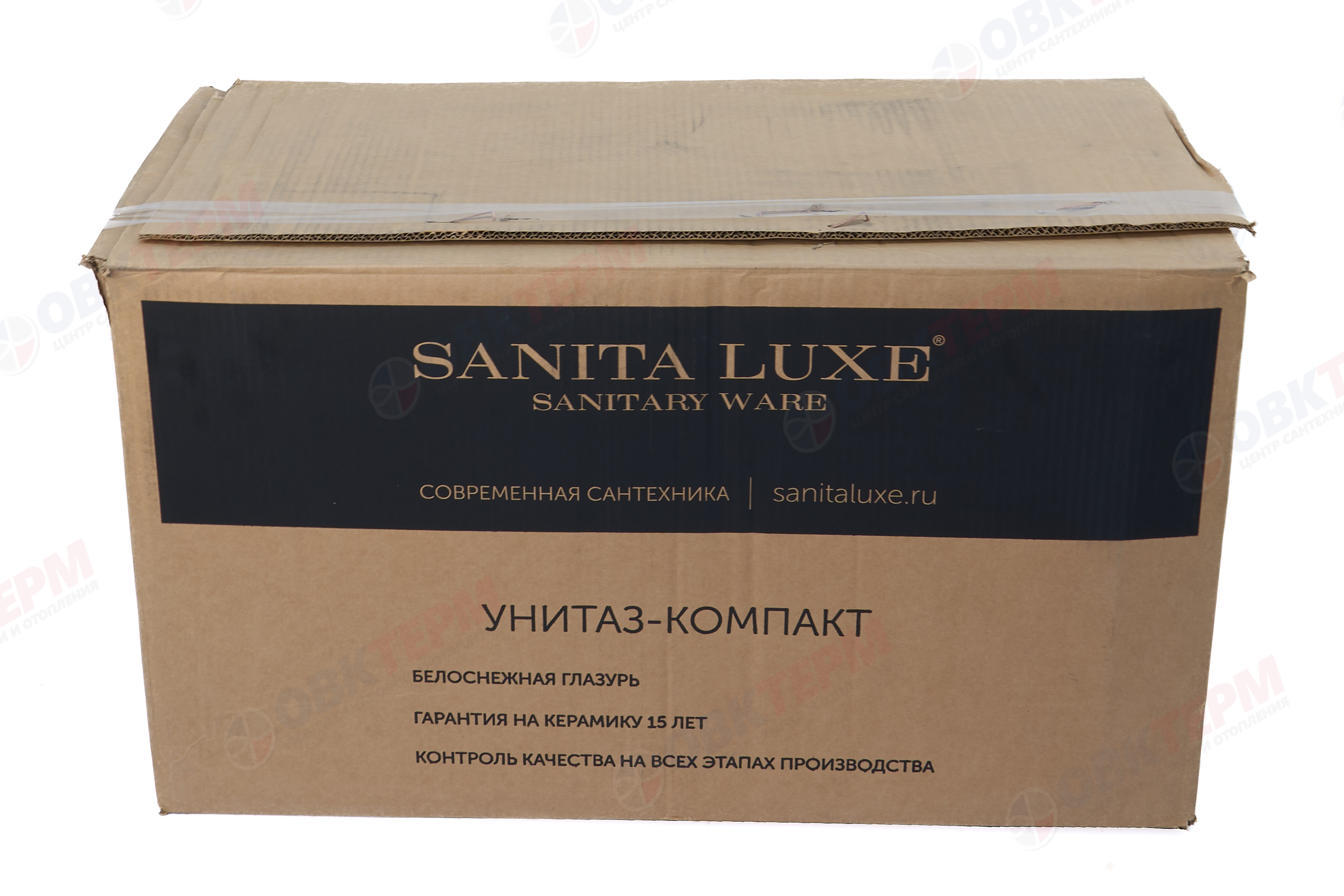 Унитаз-компакт SANITA LUX Art Comfort, универ. выпуск, 2 реж., дюропласт, SC (370 х 635 х 770) - миниатюра №12