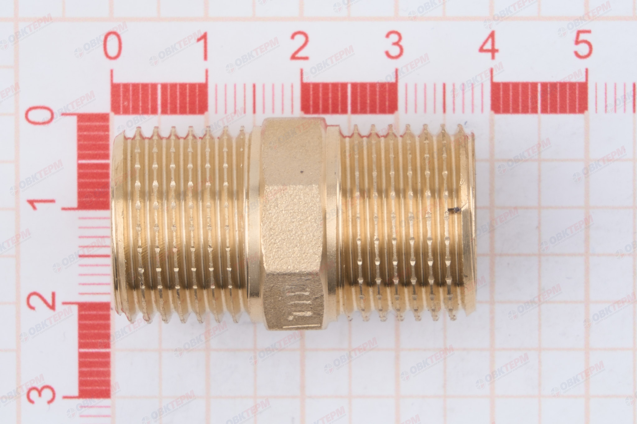 Ниппель         1/2"    усиленный             TIM   (240/10) - Изображение №5