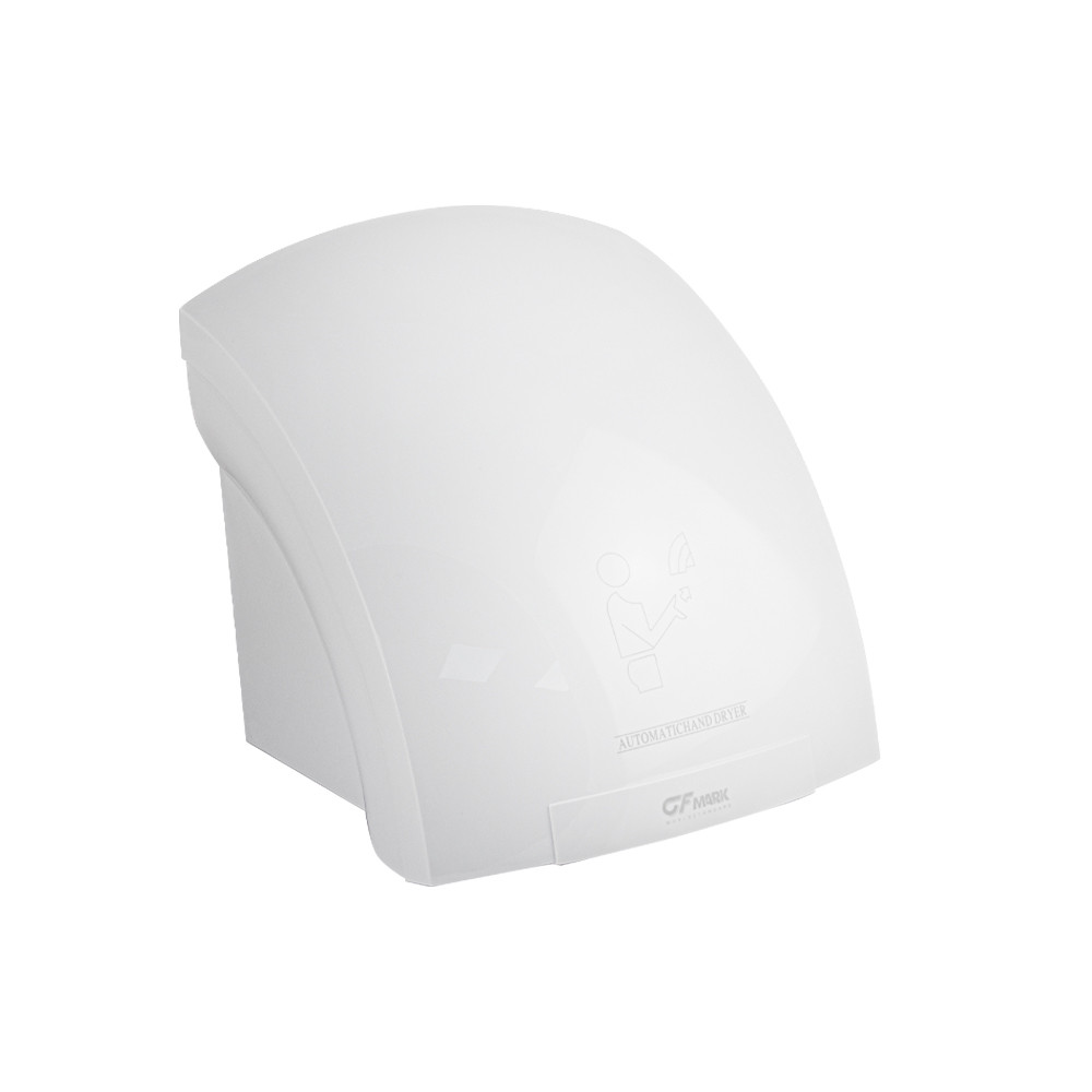 Сушилка для рук 1800 W GFmark корпус АБС пластик, цвет БЕЛЫЙ. - Изображение №1