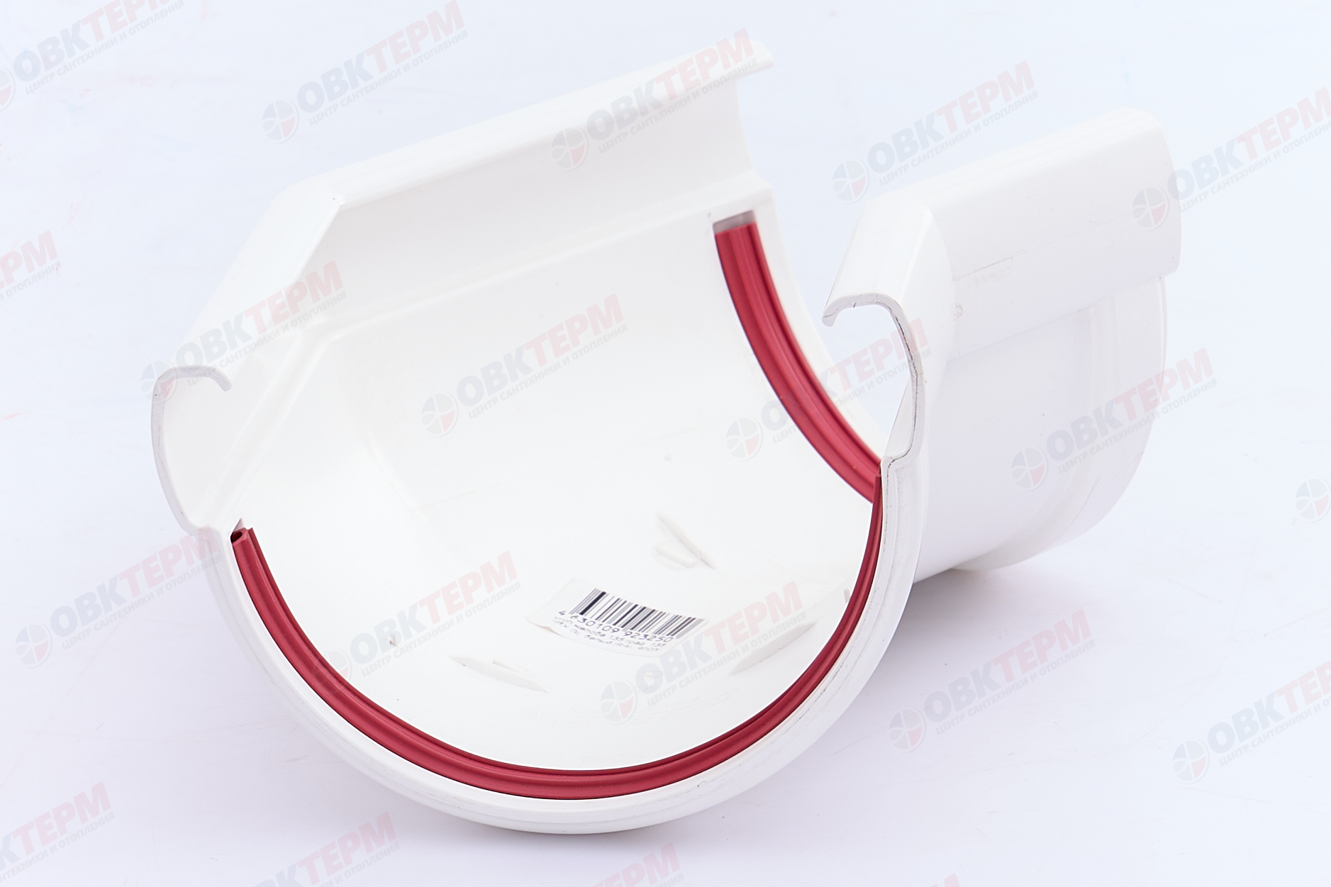 Угол желоба  135 град. Дизайн  ПВХ Grand Line белый (RAL 9003) (уп. 16шт) - Изображение №5