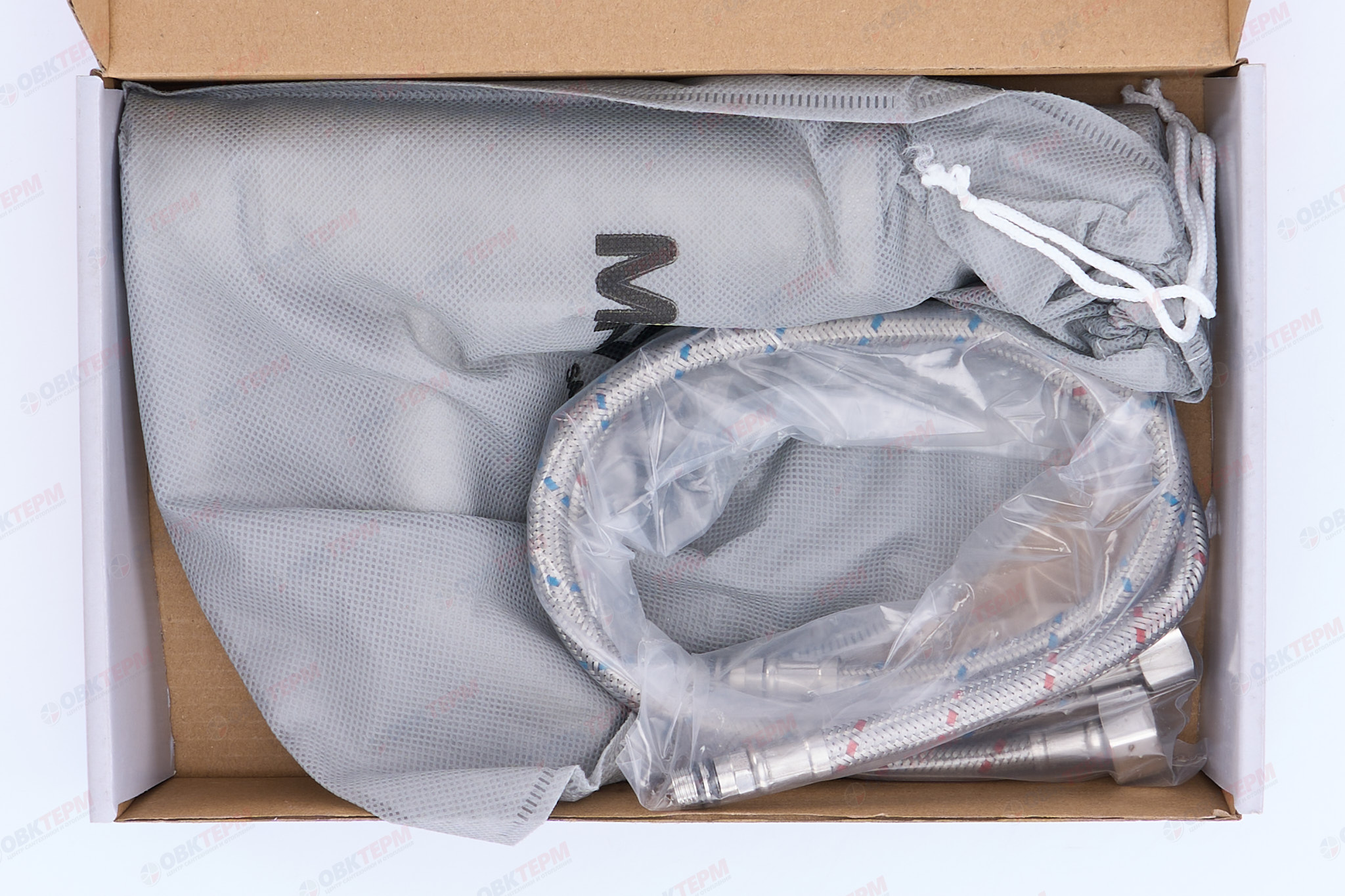 Смеситель д/умывальника нерж/сталь MIXXUS SUS 001B   Ø40  (10 шт/ящ) - Изображение №5