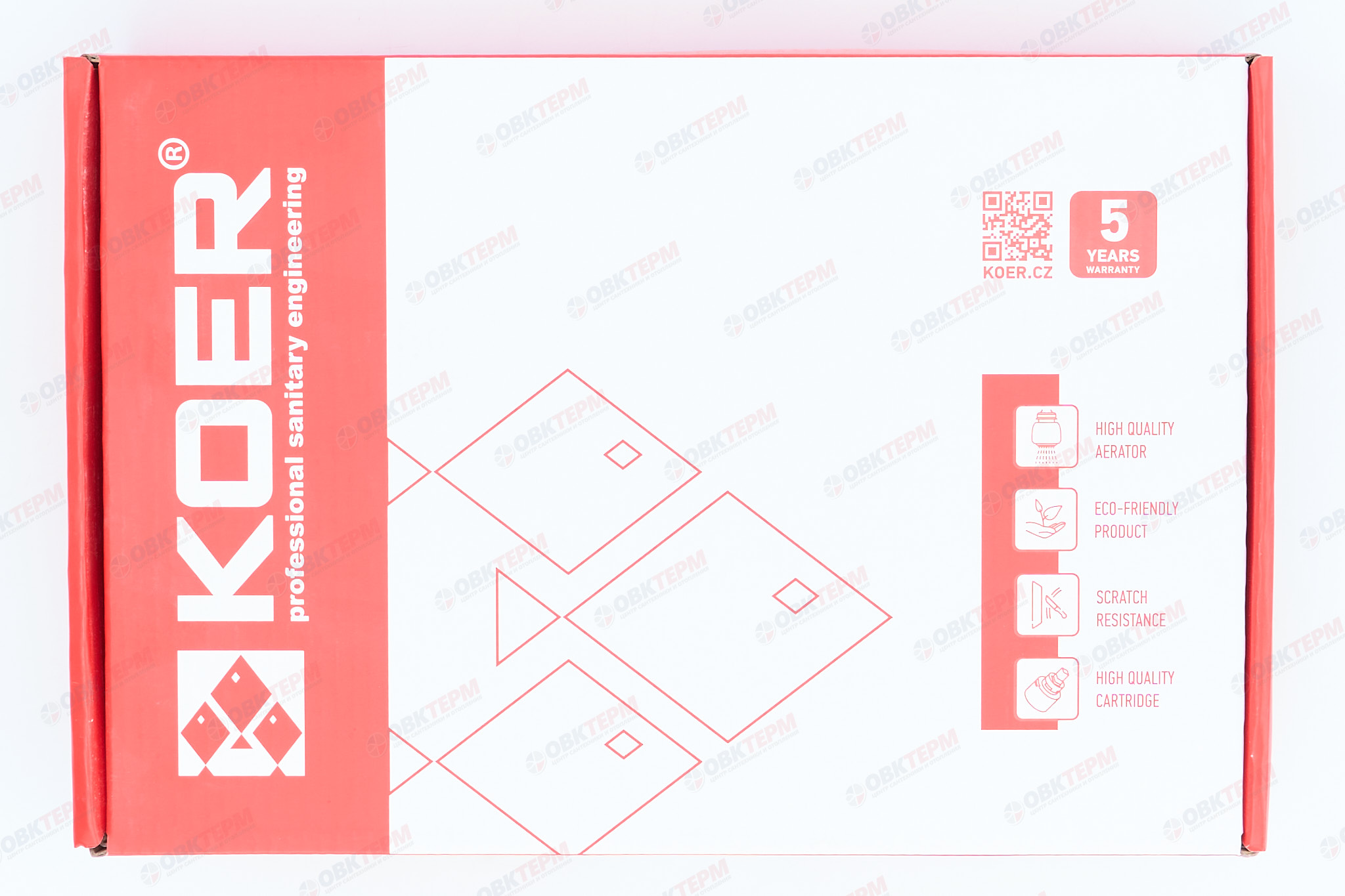 Смеситель д/умывальника KOER KB-12007-01 (Цвет хром) (8шт/ящ) - миниатюра №7