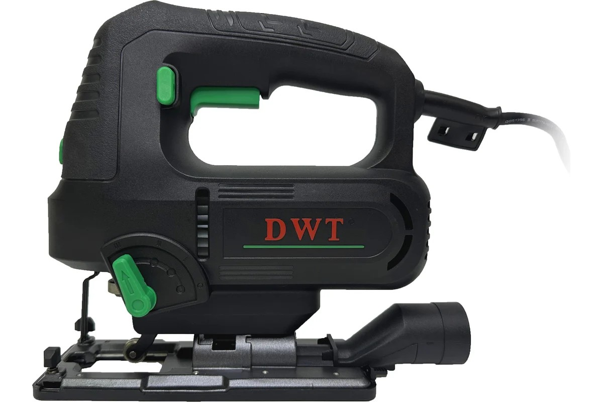 Лобзик электрический DWT 800 Вт (300-3000 ход/мин, маятниковый ход, литая подошва) - Изображение №5