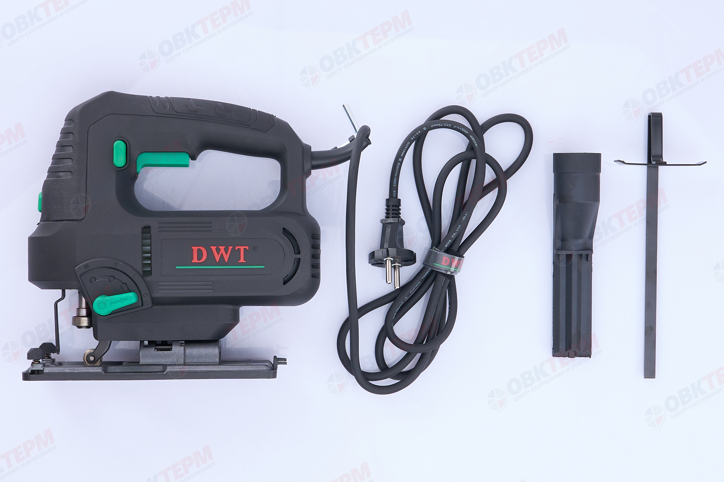 Лобзик электрический DWT 800 Вт (300-3000 ход/мин, маятниковый ход, литая подошва) - миниатюра №11