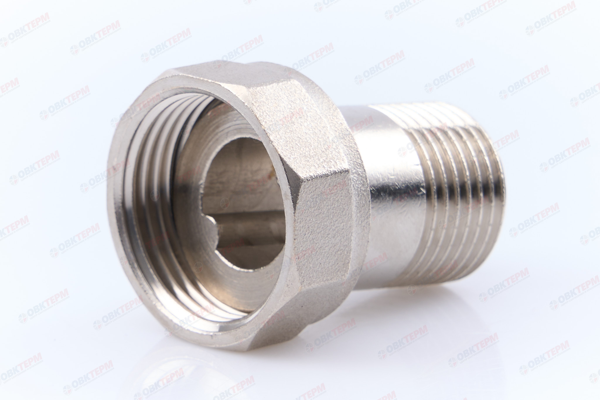Полусгон с накидной гайкой 3/4" В х 3/4" Н   ТИМ           (130/5) - Изображение №1