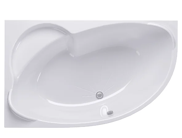 Ванна акрил  ALEX BAITLER  RITSA L 170*105 пустая (NW) - Изображение №2