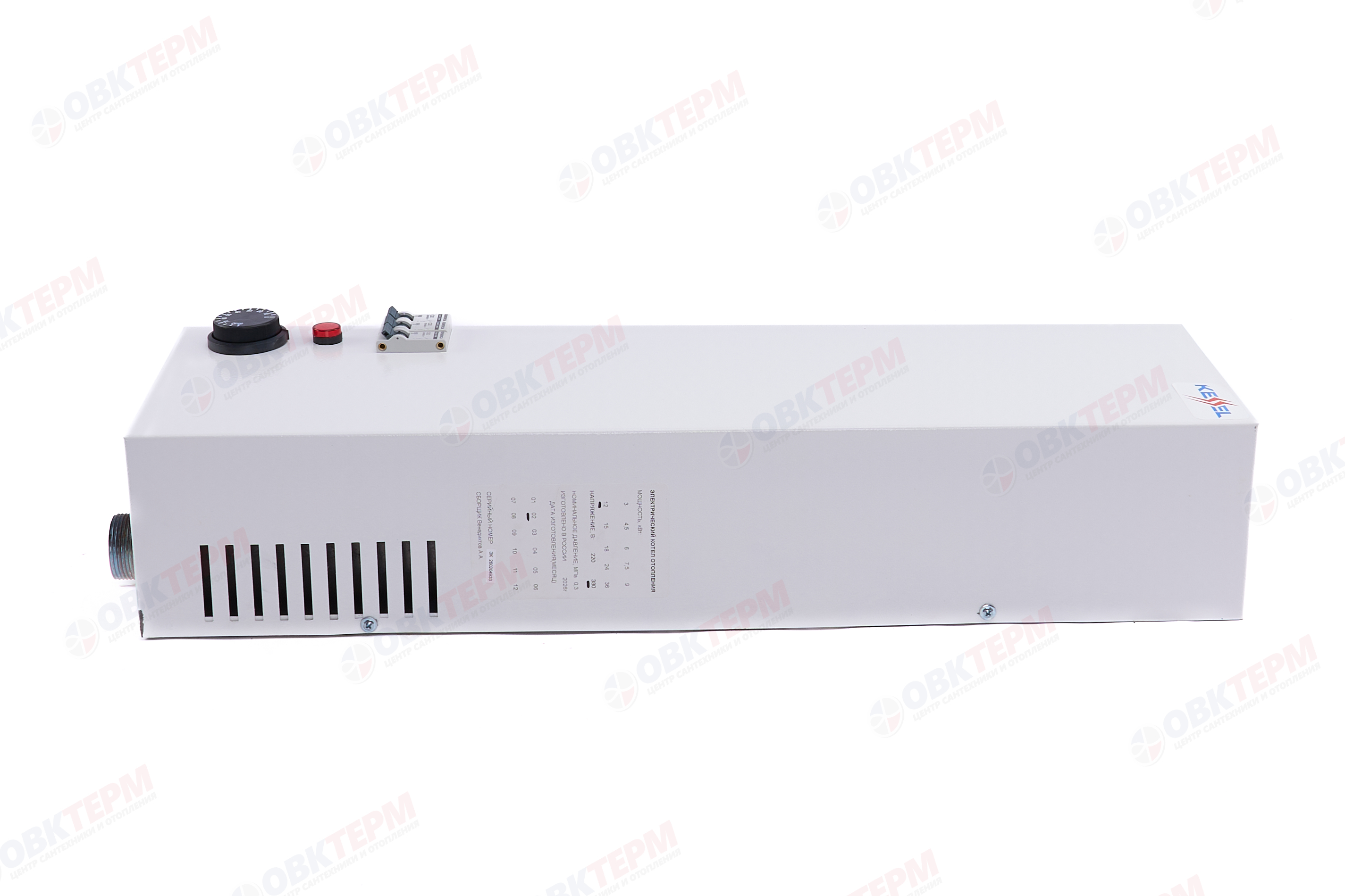Электрический  котел  KESSEL ЭВП- 12W, max 1.5 bar      380V - Изображение №4