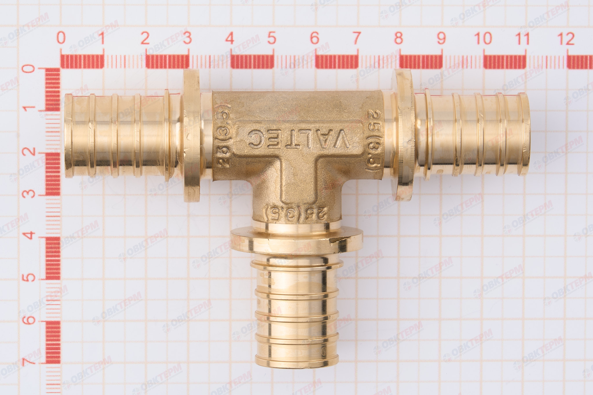 Тройник надвижной 25(3,5) х 25(3,5) х 25(3,5)    VALTEC  (40/5) - Изображение №5