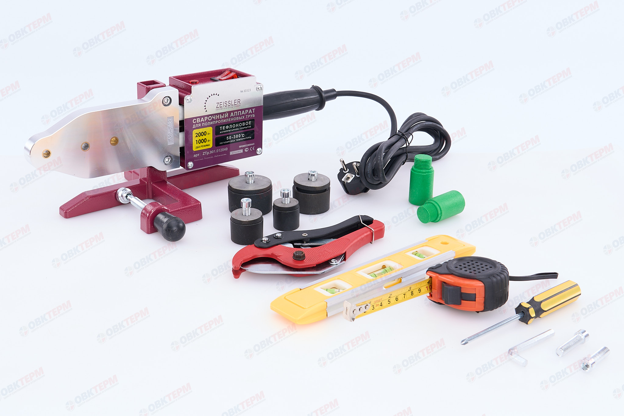 Комплект сварочного оборуд (20.25.32.40 мм) 2000 Вт - Изображение №1