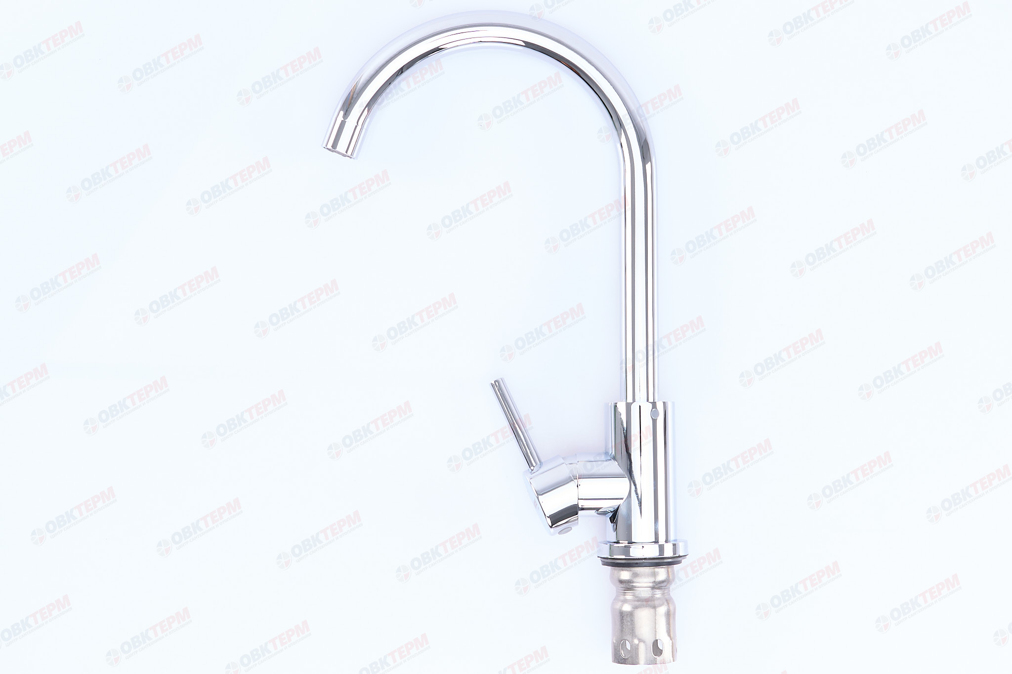 Смеситель д/кухни нерж/сталь MIXXUS SUS 011 CHROME Ø40 (10 шт/ящ) - миниатюра №3