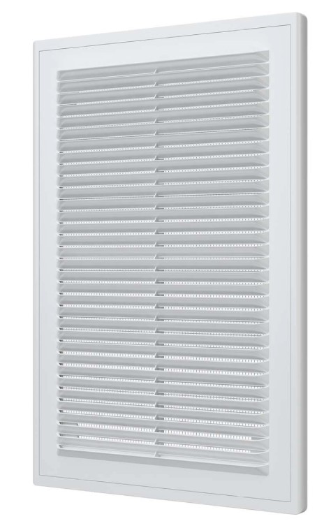 Решетка вентиляционная Р Ш200*В300 разъемная, с антимоскитной сеткой Эра - Изображение №1