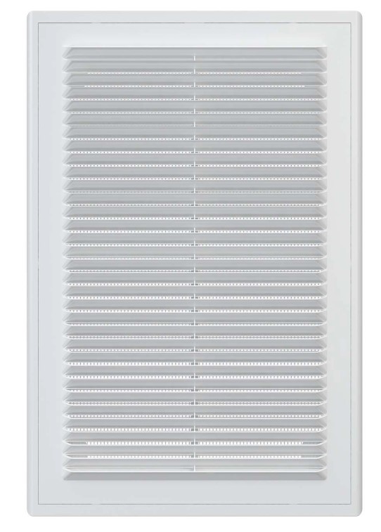 Решетка вентиляционная Р Ш200*В300 разъемная, с антимоскитной сеткой Эра - Изображение №2