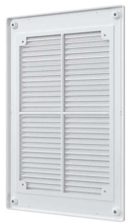 Решетка вентиляционная Р Ш200*В300 разъемная, с антимоскитной сеткой Эра - Изображение №4