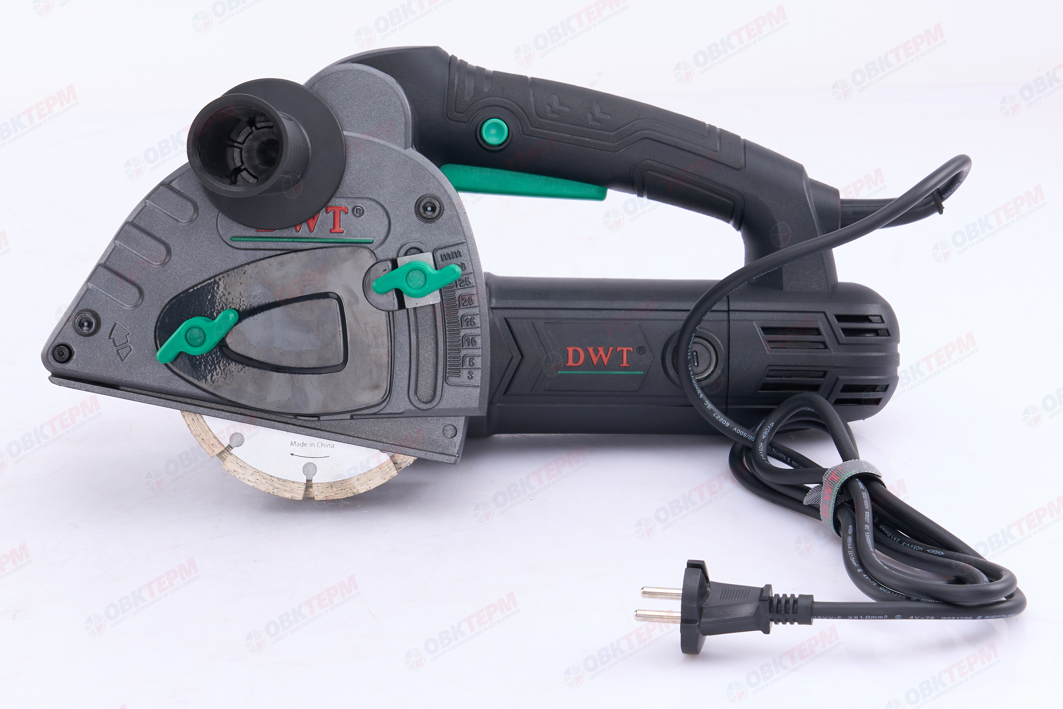 Штроборез DWT (125мм, 1500Вт, глубина штробы 29мм, ширина штробы 8-30мм, плав.пуск) - миниатюра №13