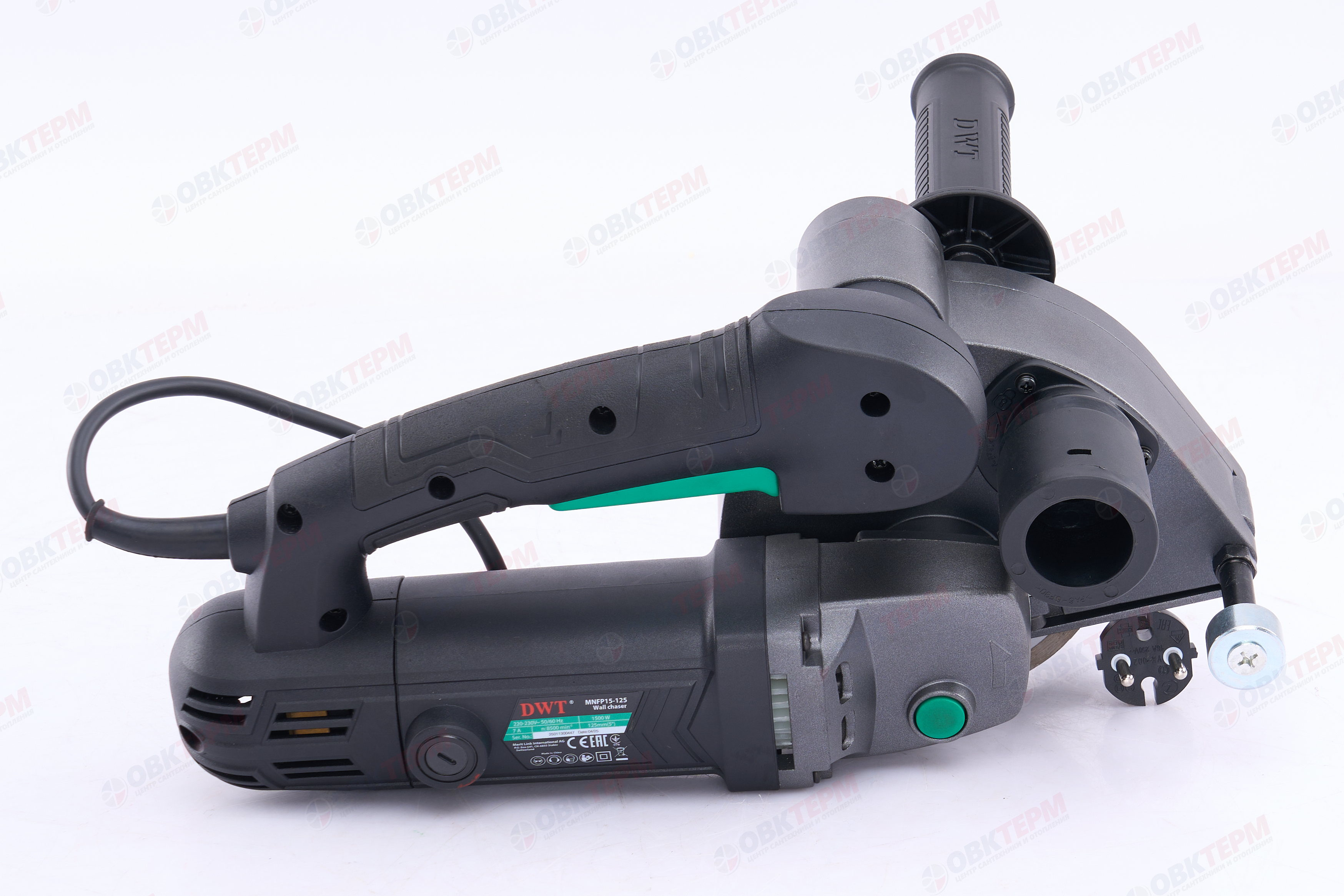 Штроборез DWT (125мм, 1500Вт, глубина штробы 29мм, ширина штробы 8-30мм, плав.пуск) - миниатюра №15