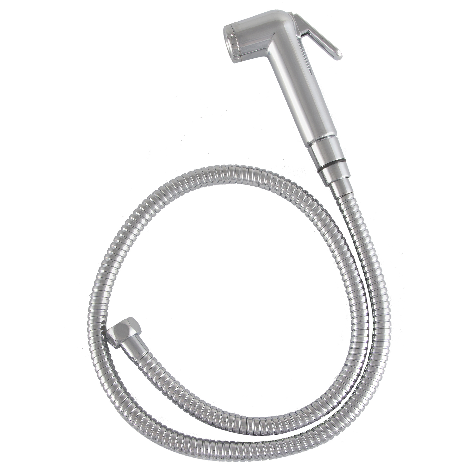 Набор д/гигиен.душа ZERIX BIDET SET-008 (шланг, лейка, кронштейн) (40 шт/ящ) - Изображение №2