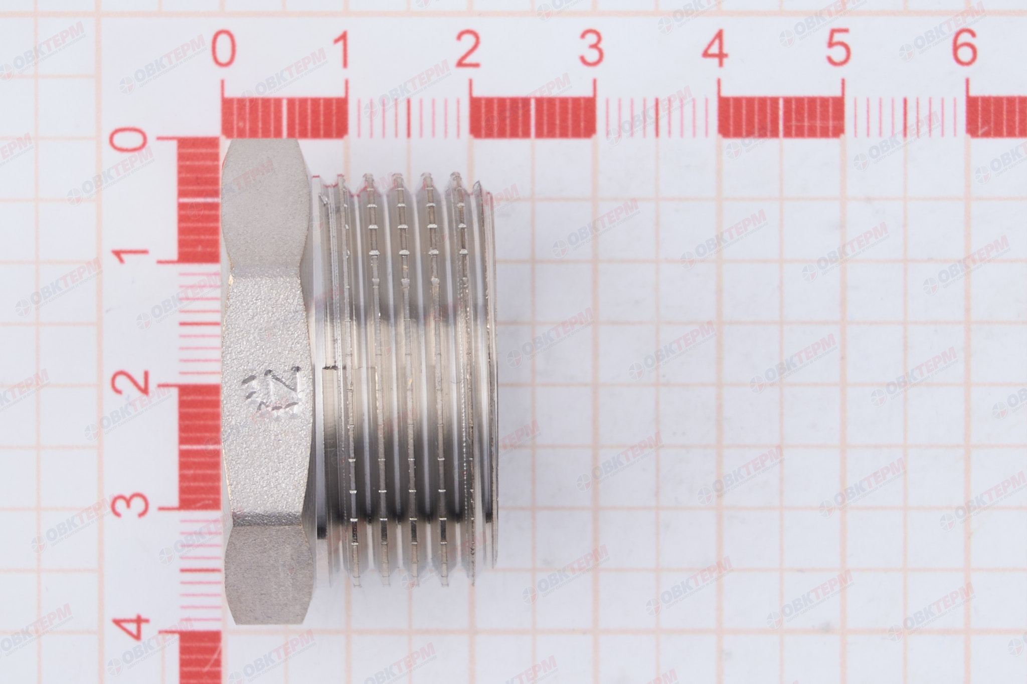 Футорка   1" - 3/4"   Никель ZEISSLER                (160/10) - миниатюра №6