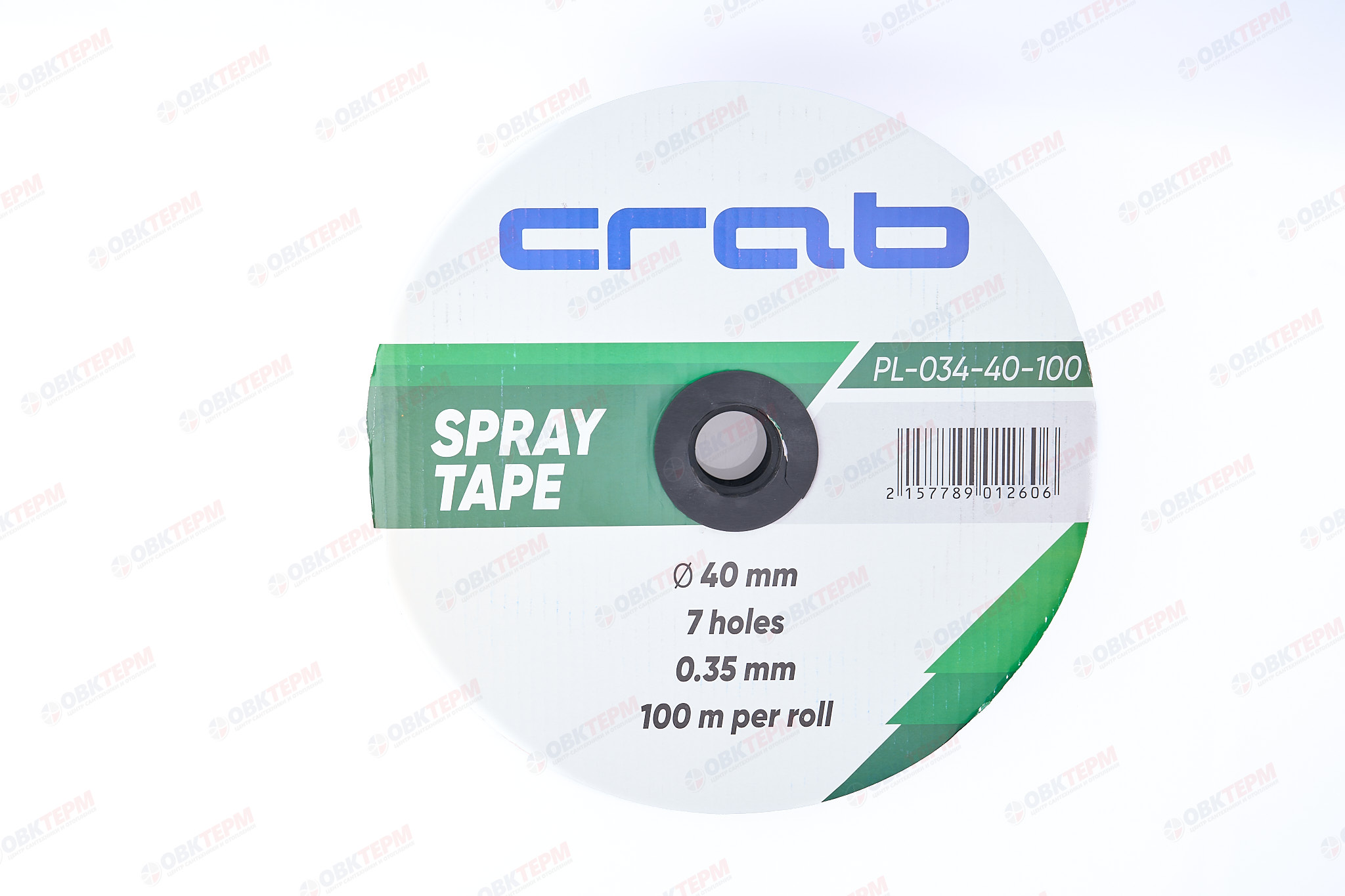 Лента туман 40мм, бухта 100м (5 шт/ящ) CRAB PL-034-40-100 - Изображение №4