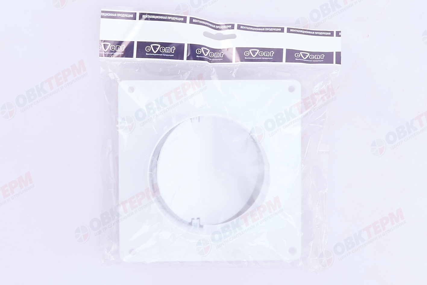 Соединитель круглых каналов d 100 мм с накладной пластиной и с клапаном (42шт/уп) Эвент - Изображение №5