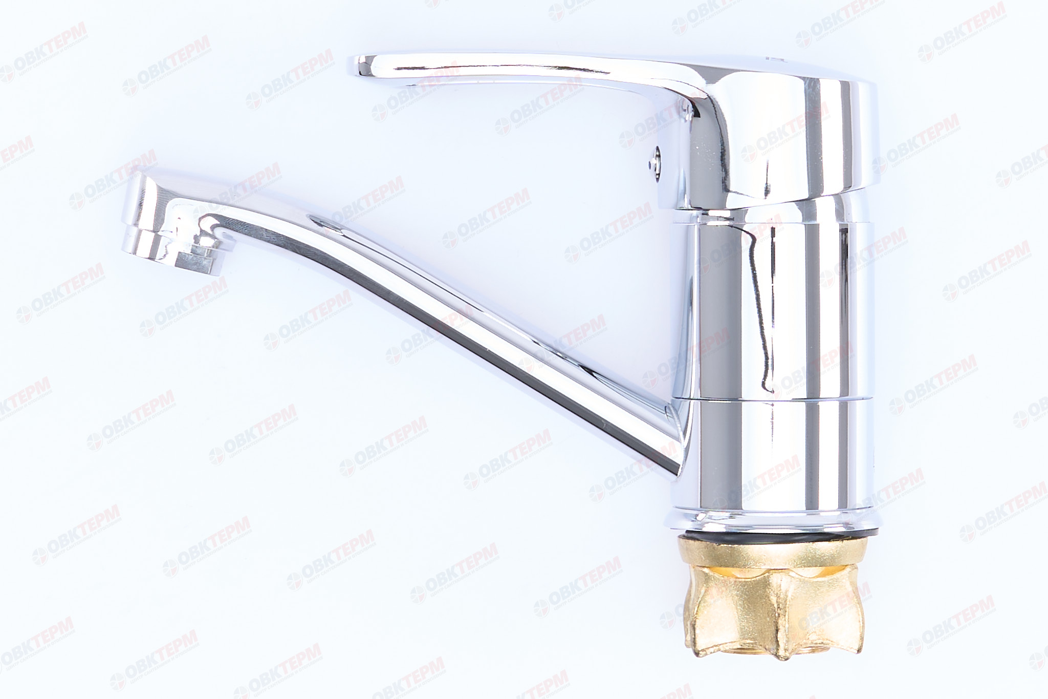 Смеситель д/умывальника CHAMPION PED 555-181-15cm (NUT) (гайка)  (10 шт/ящ) - Изображение №2