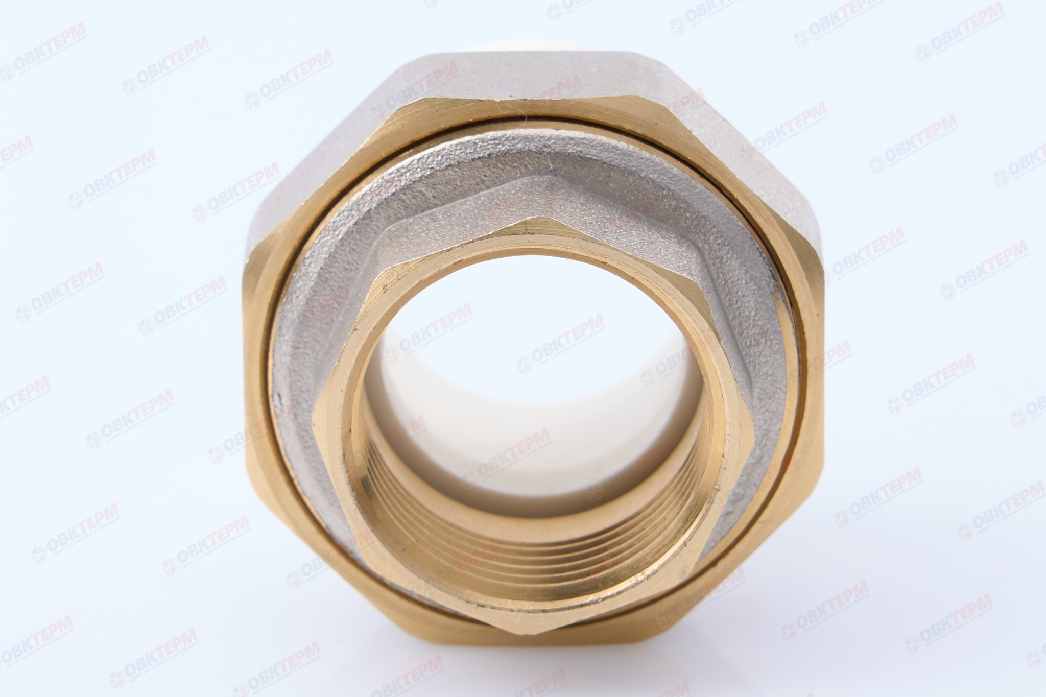 Разборное соединение  25 * 3/4" в    (белый)  (120 шт/ящ)  KOER - Изображение №3