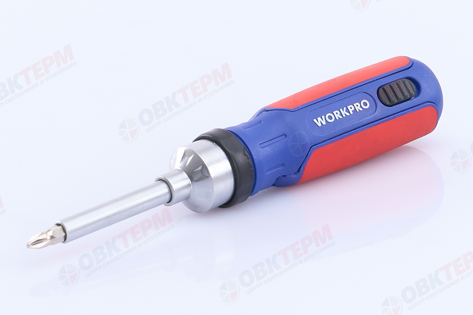 Отвертка с трещоткой и набором бит 15 в 1 WORKPRO, Китай - Изображение №2