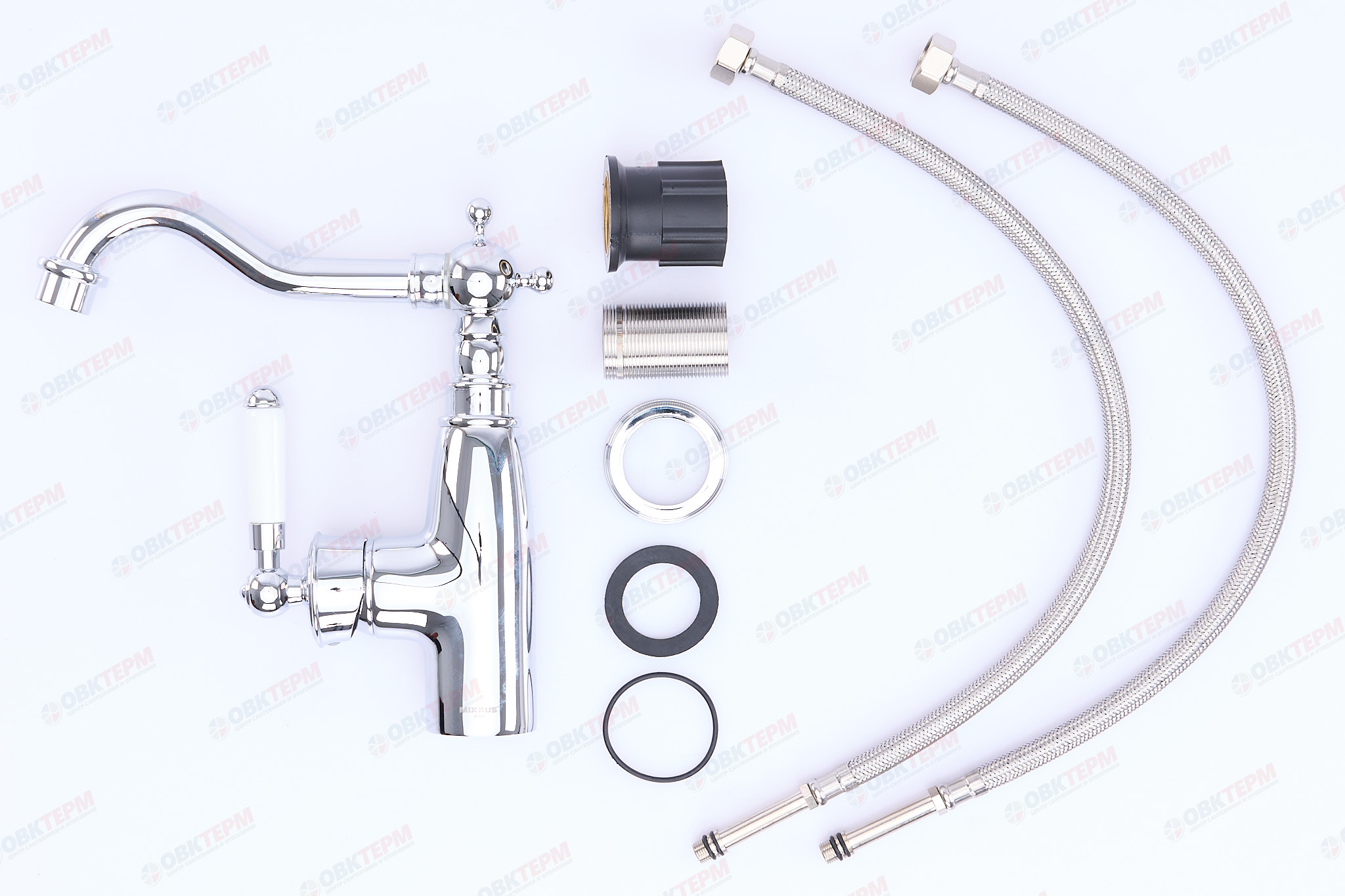 Смеситель д/умывальника MIXXUS PREMIUM VINTAGE 001-C (10шт/ящ) - миниатюра №3