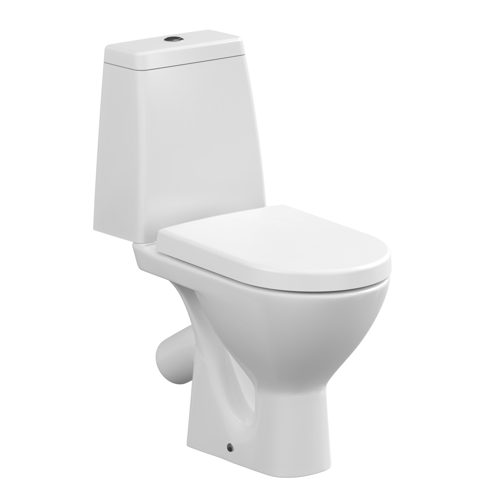 Унитаз-компакт Cersanit GRANTA 031 3/6 DPL EO (косой выпуск, SC, ниж. подвод) - Изображение №1