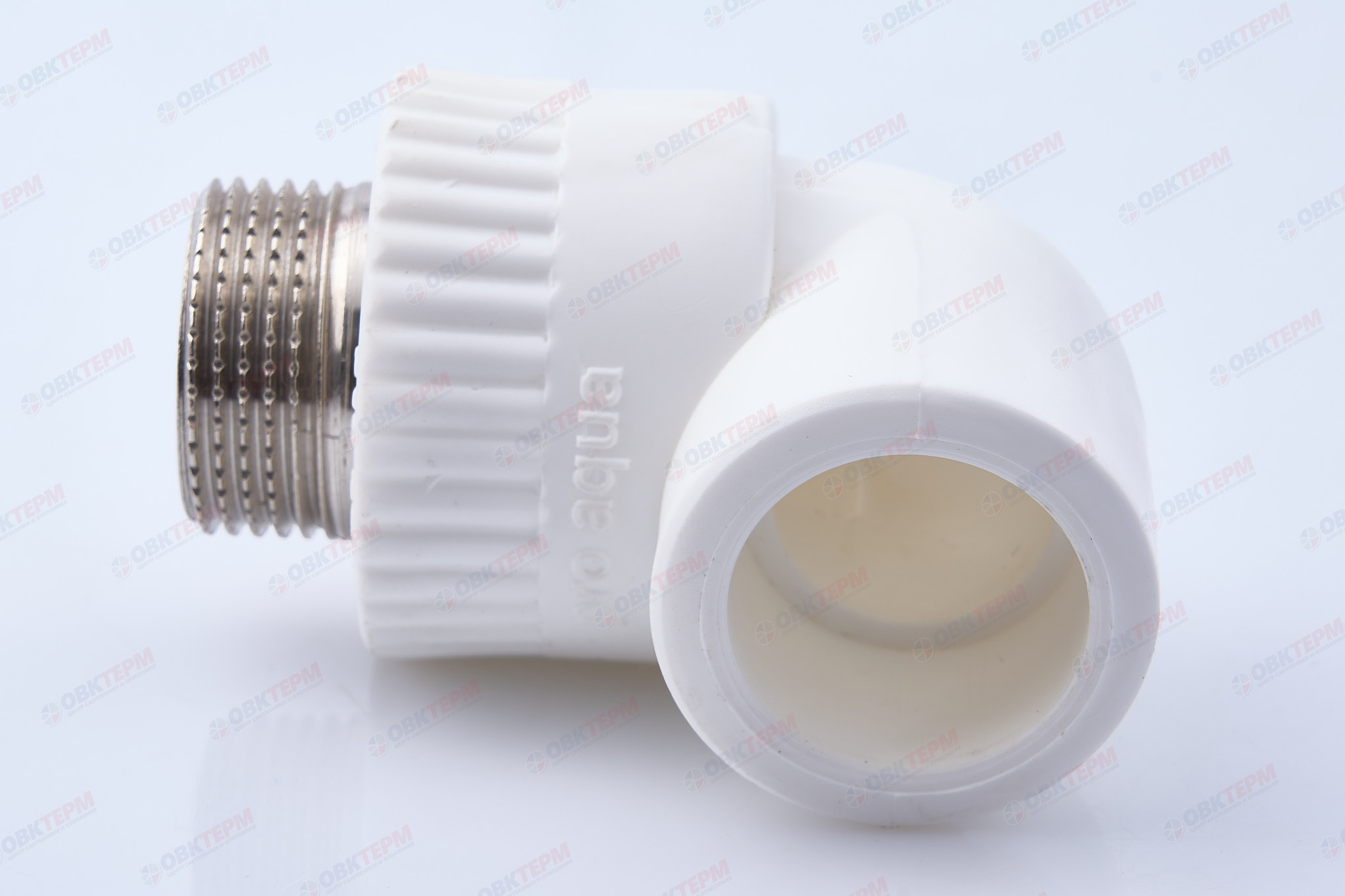 Угол с МРН  25 * 3/4"   БЕЛЫЙ   (PRO AQUA)      (100/10) - Изображение №4