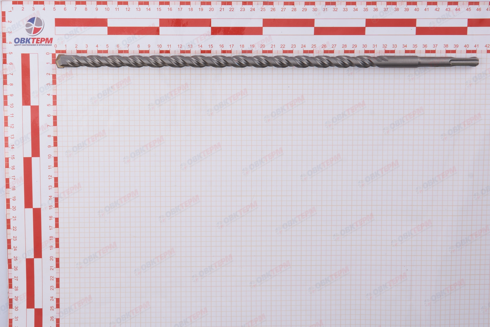 Бур по бетону SDS+ 14*410 мм с двойной спиралью InWork - Изображение №5