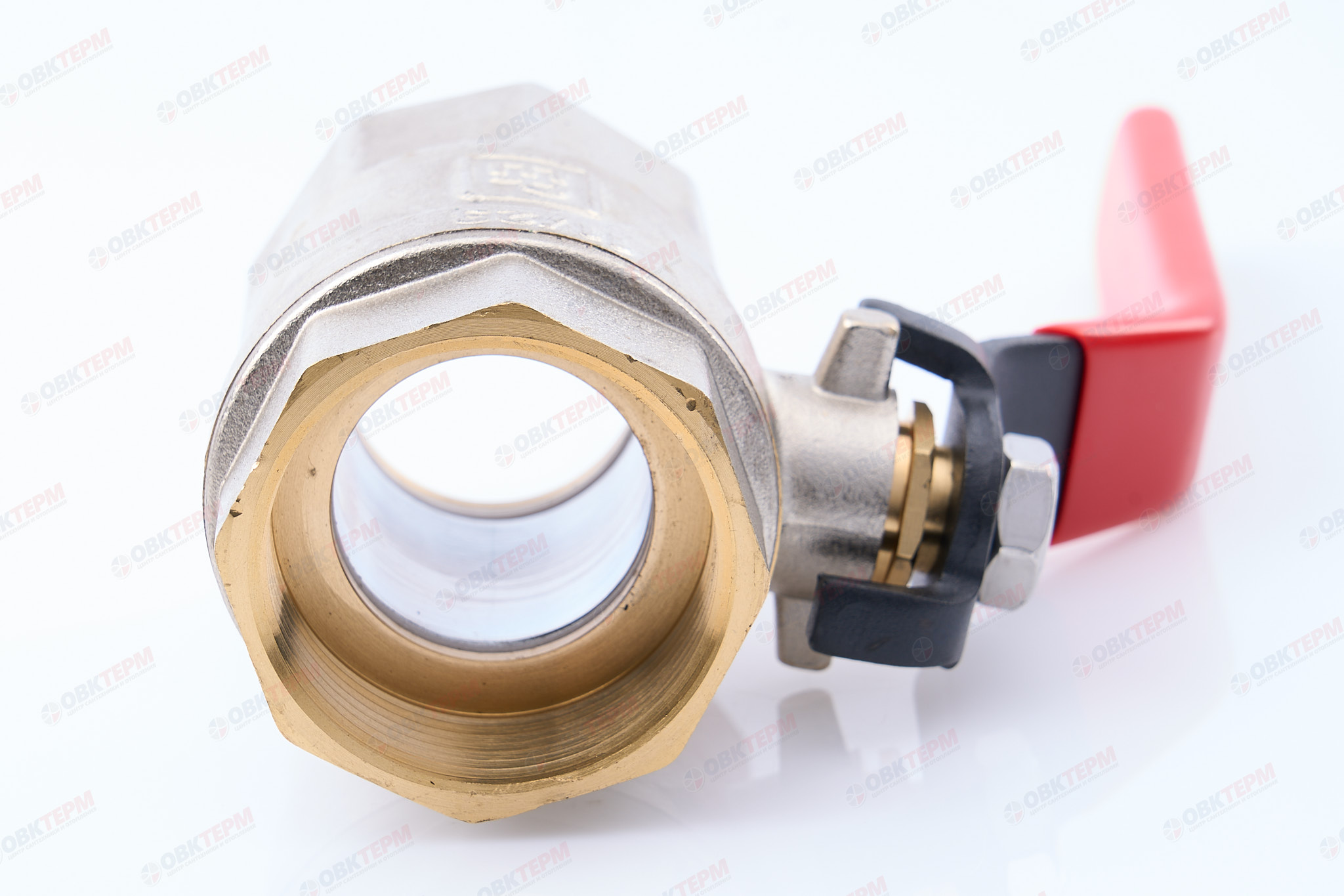 Кран шаровый     EUROPRODUCT   1 1/2"  ВВ   ручка   (12 шт) - Изображение №3