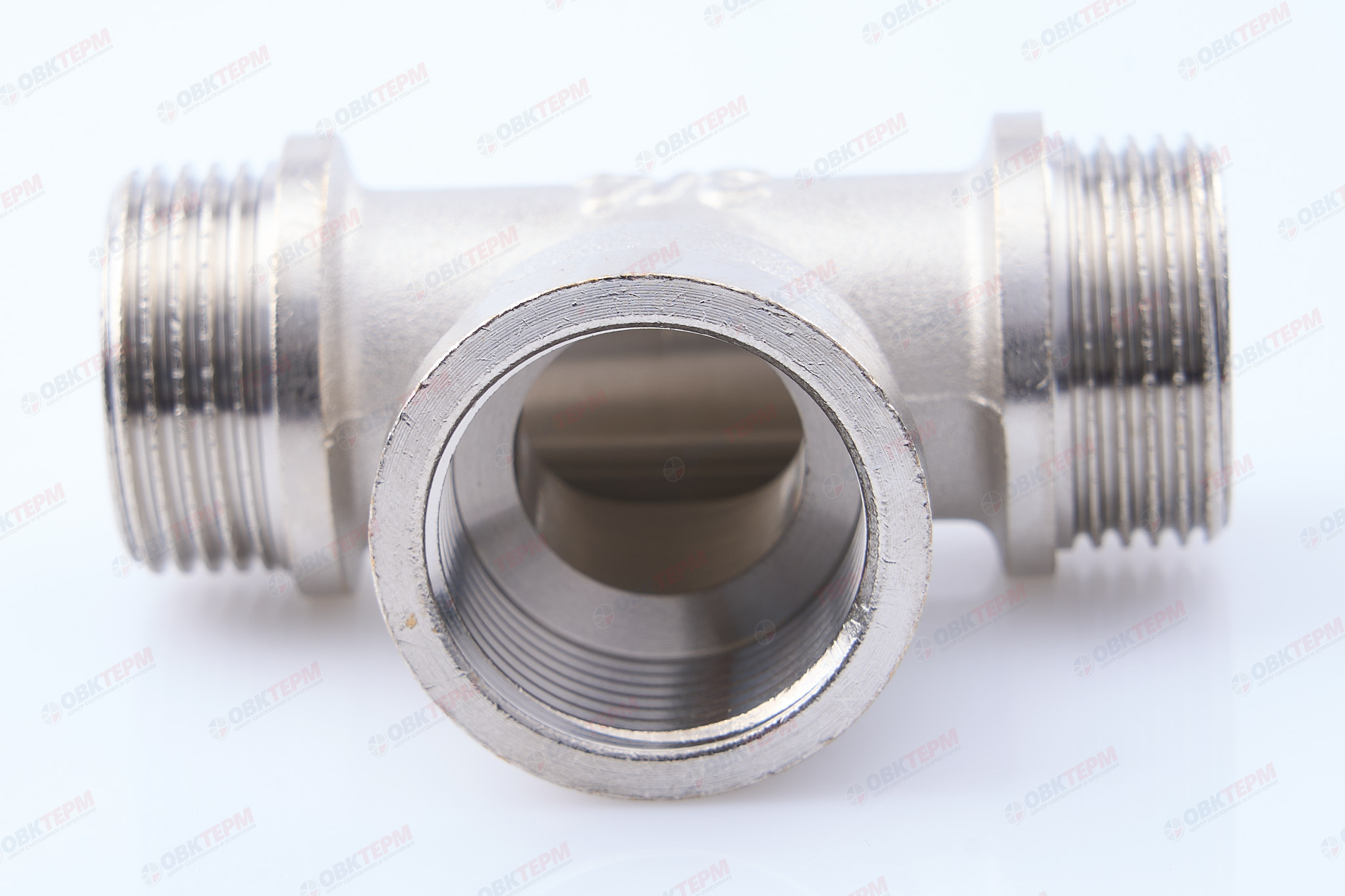 Тройник    3/4" нвн  Никель ZEISSLER                   (40/5) - миниатюра №3