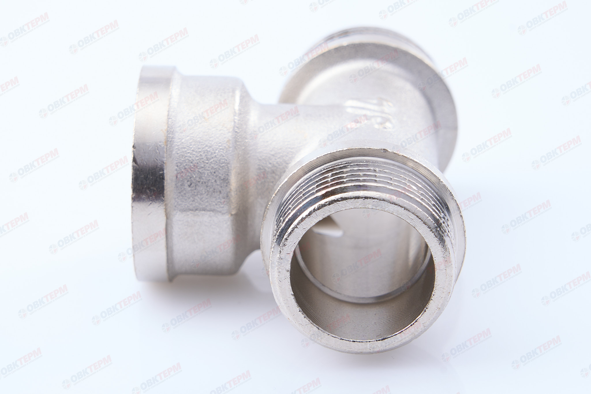Тройник    3/4" нвн  Никель ZEISSLER                   (40/5) - миниатюра №4