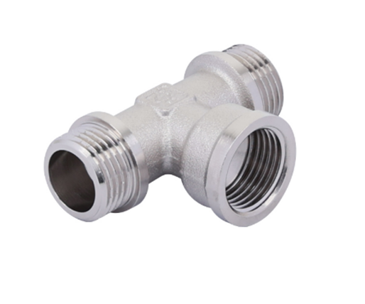 Тройник    3/4" нвн  Никель ZEISSLER                   (40/5) - миниатюра №2