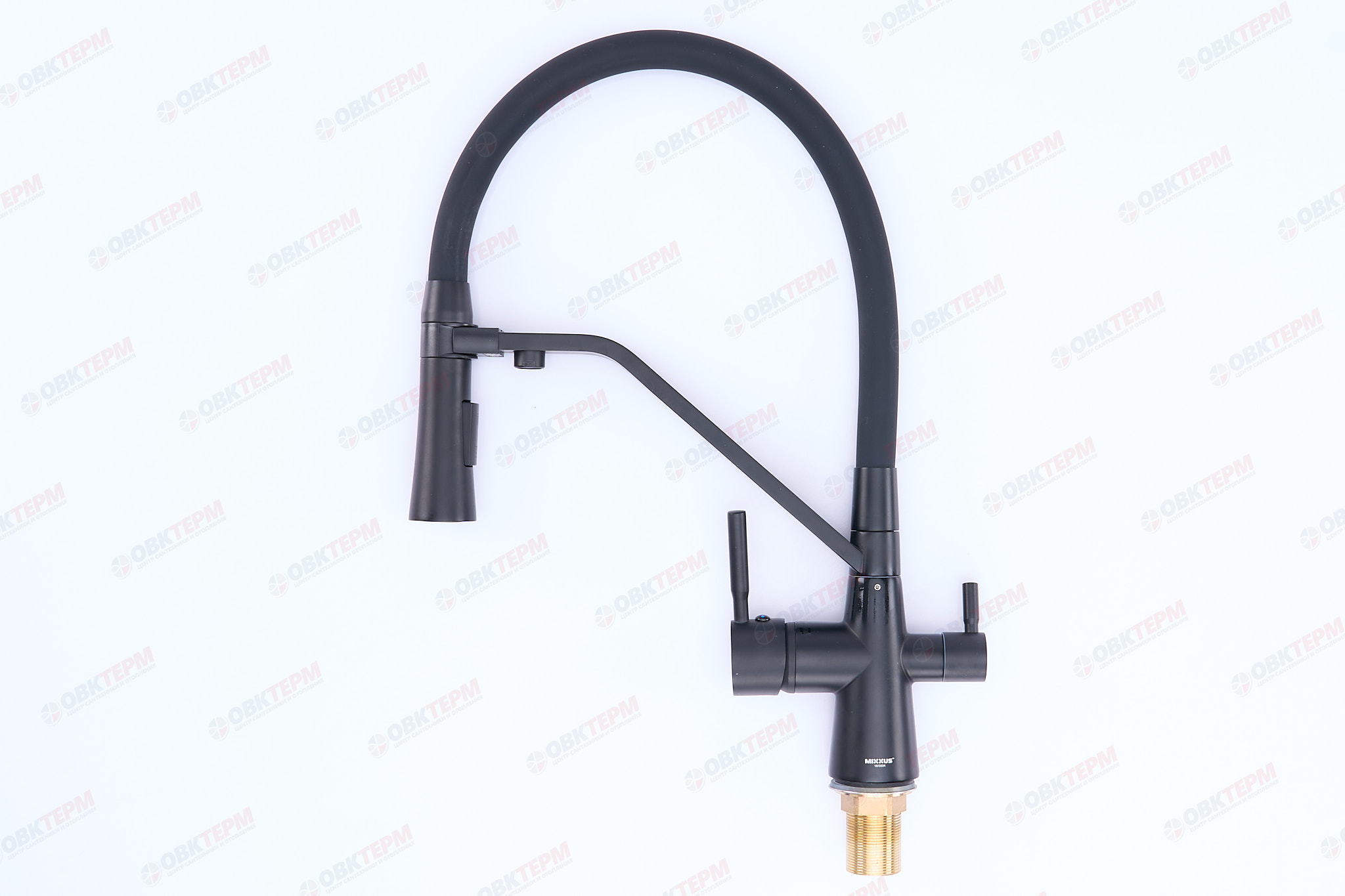 Смеситель д/кухни под ФИЛЬТР MIXXUS PREMIUM MAGNET 021 BLACK REFL.BLACK Ø35 (8 шт/ящ) - Изображение №2