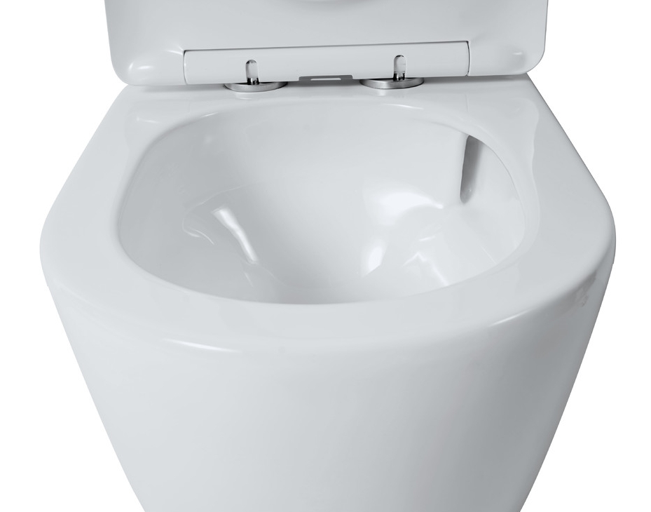 Унитаз-компакт EVA GOLD EG311T,безободковый круговой смыв, сиденье тонкое ДП, крепления, арматура - Изображение №3